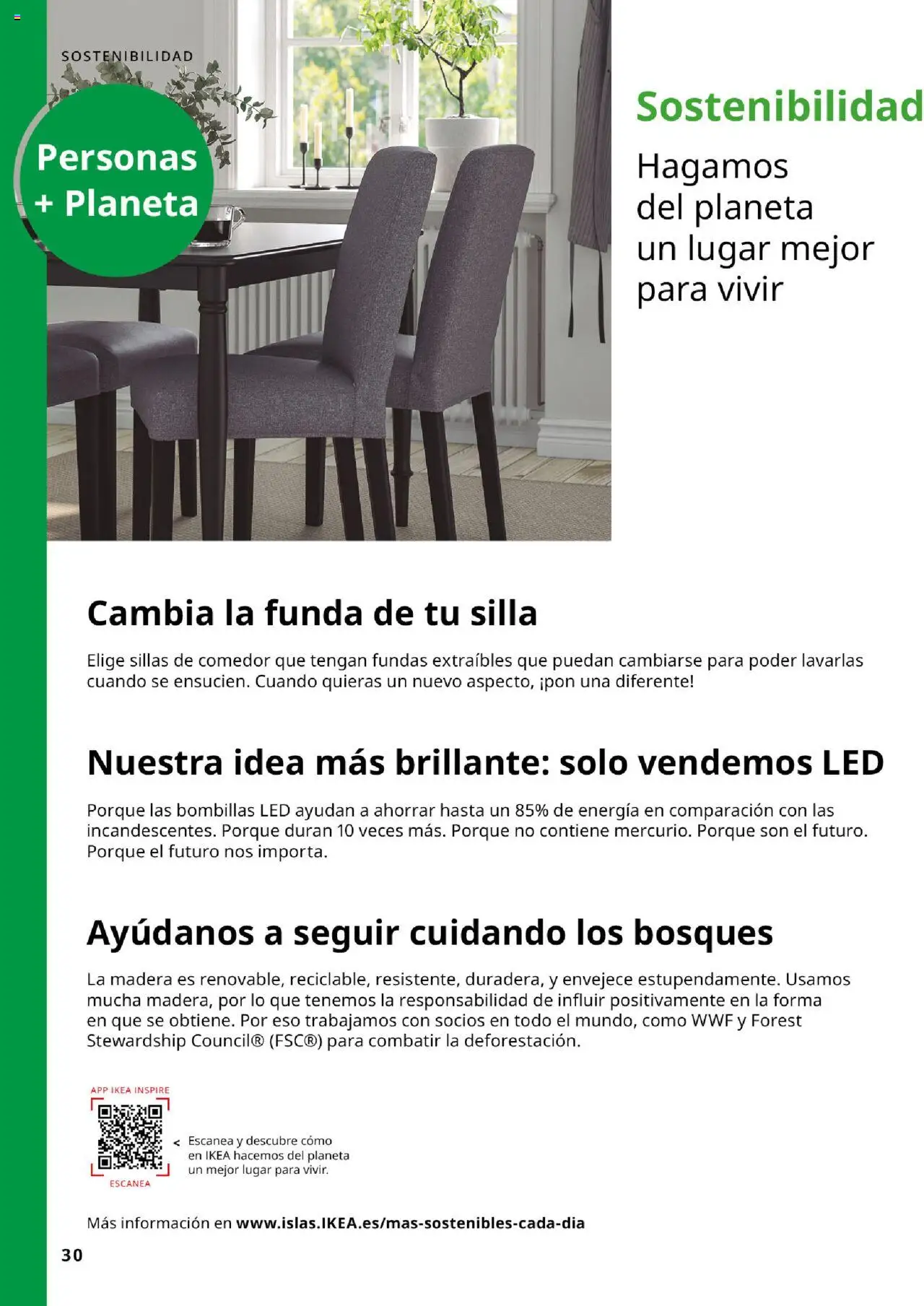 Catálogo IKEA Comedores │ válido desde el 04.02.2025 | Página: 30 | Productos: Funda, Silla