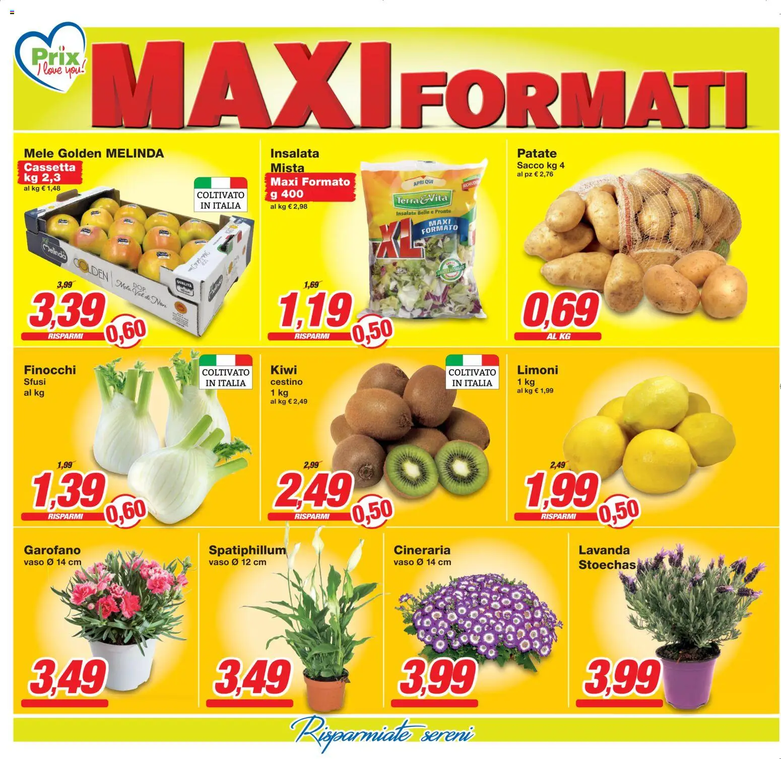 Volantino Prix del 13.02.2026 | Pagina: 6 | Prodotti: Mele, Kiwi, Insalata, Lavanda