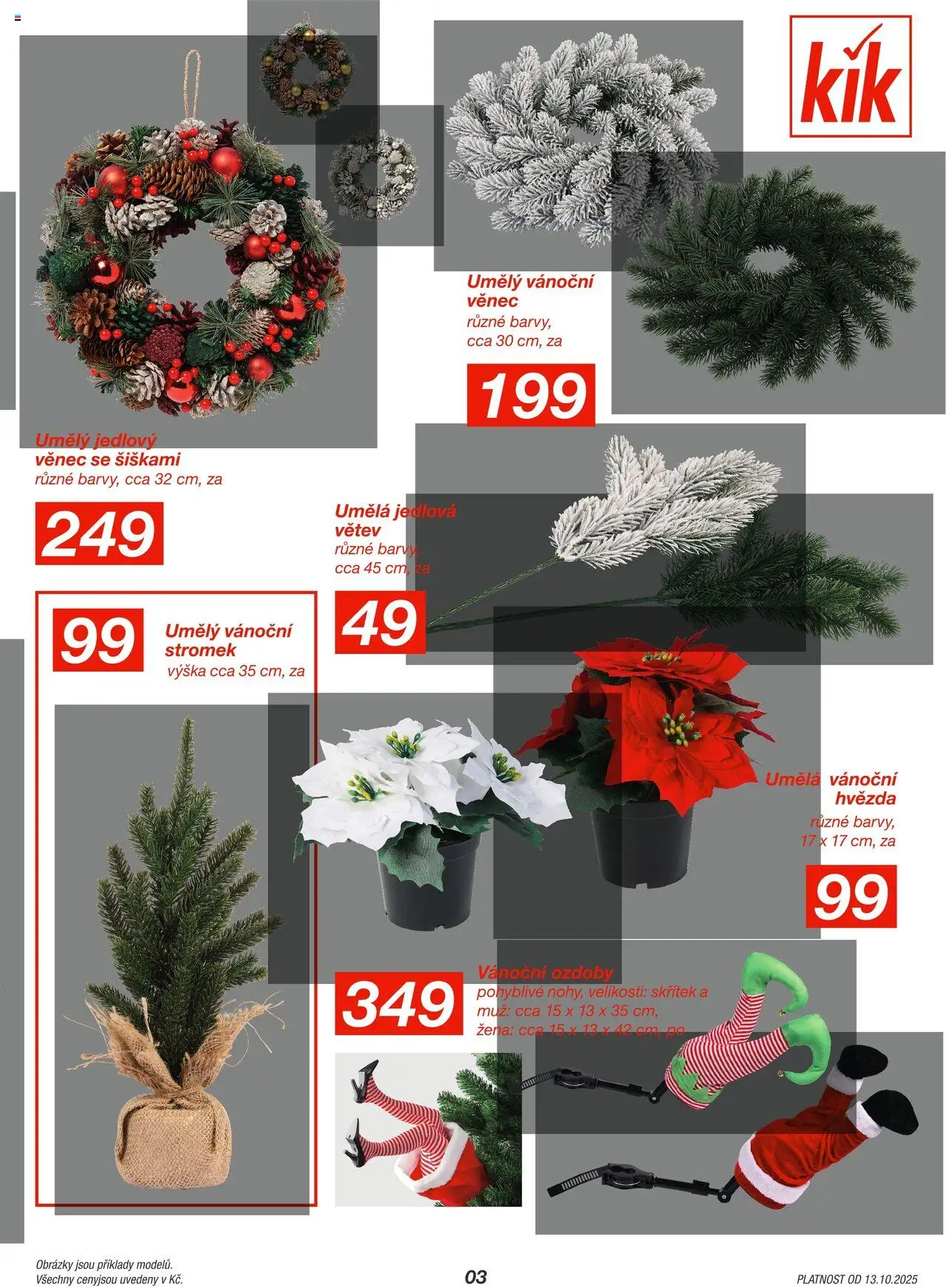 Kik leták od 13.10.2025 | Strana: 3 | Produkty: Barvy