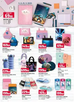 Terno leták - Zpátky do školy od 05.08.2025 | Strana: 3 | Produkty: Penál, Žínka, Stitch, Sáček