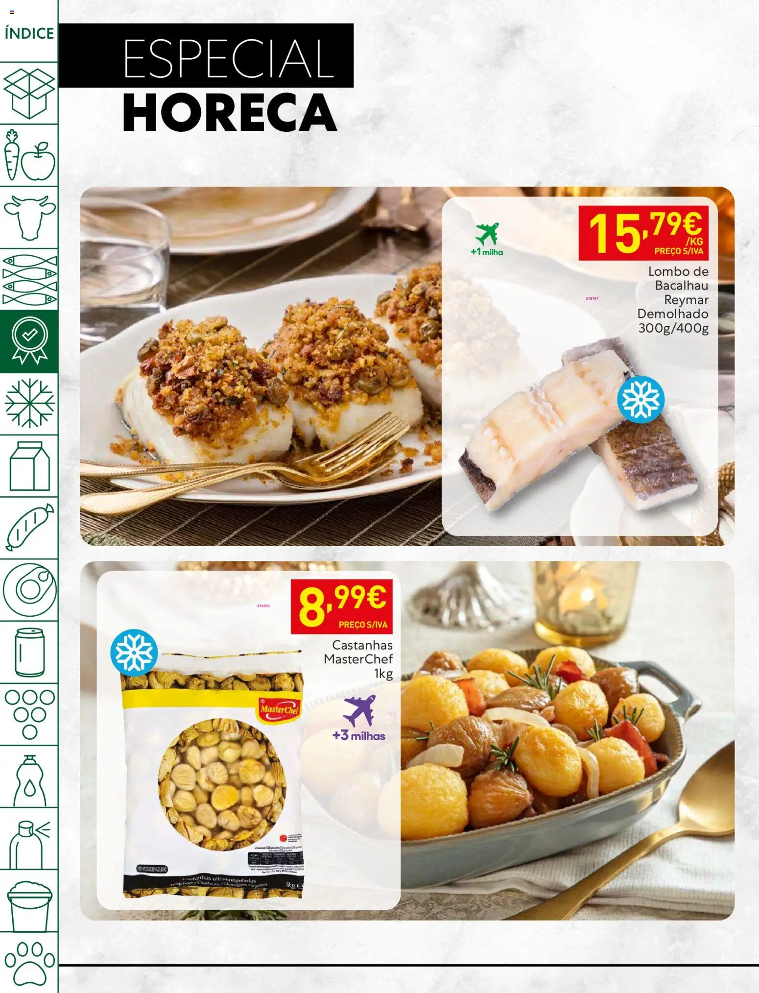 Recheio folheto │ válido de 04.11.2025 | Página: 12 | Produtos: Bacalhau, Castanhas, Lombo