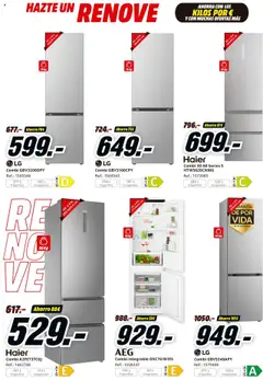 Vista previa Media Markt folleto válido desde el 16.10.2025 | Página: 6 | Productos: Congelador, Combi