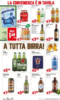 Volantino Borello Supermercati del 24.07.2025 | Pagina: 10