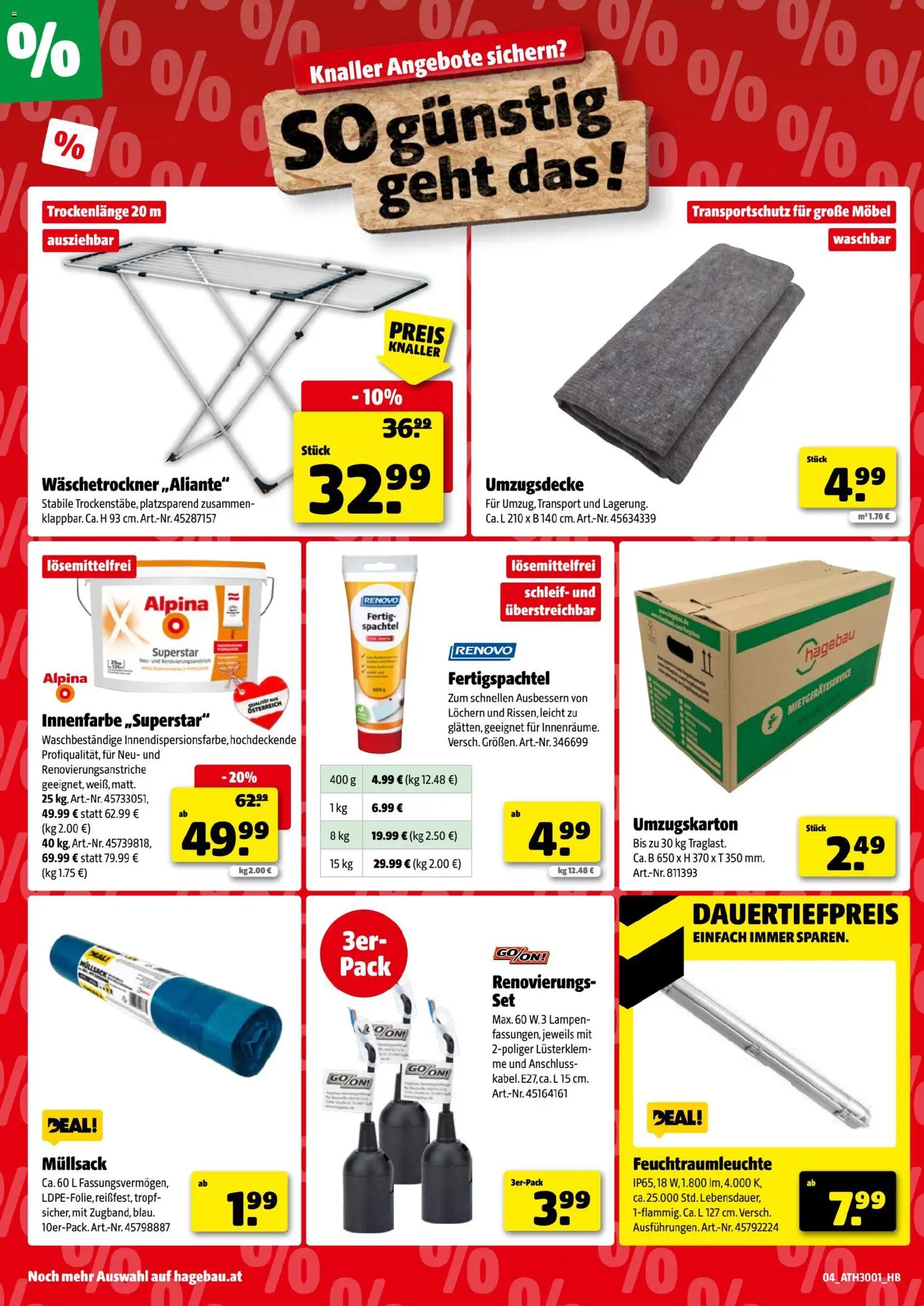 Hagebau Flugblatt gültig ab 29.12.2025 | Seite: 4