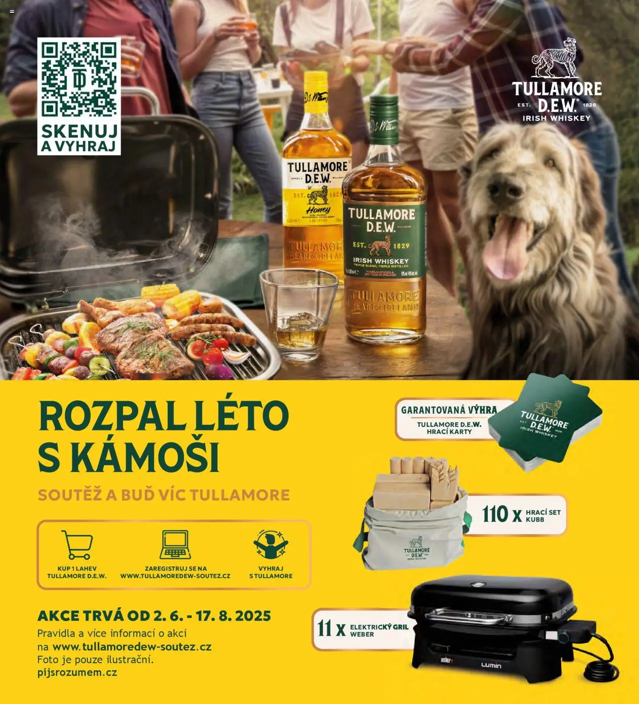 Albert magazín od 01.07.2025 | Strana: 83 | Produkty: Whiskey, Gril, Karty, Tullamore Dew
