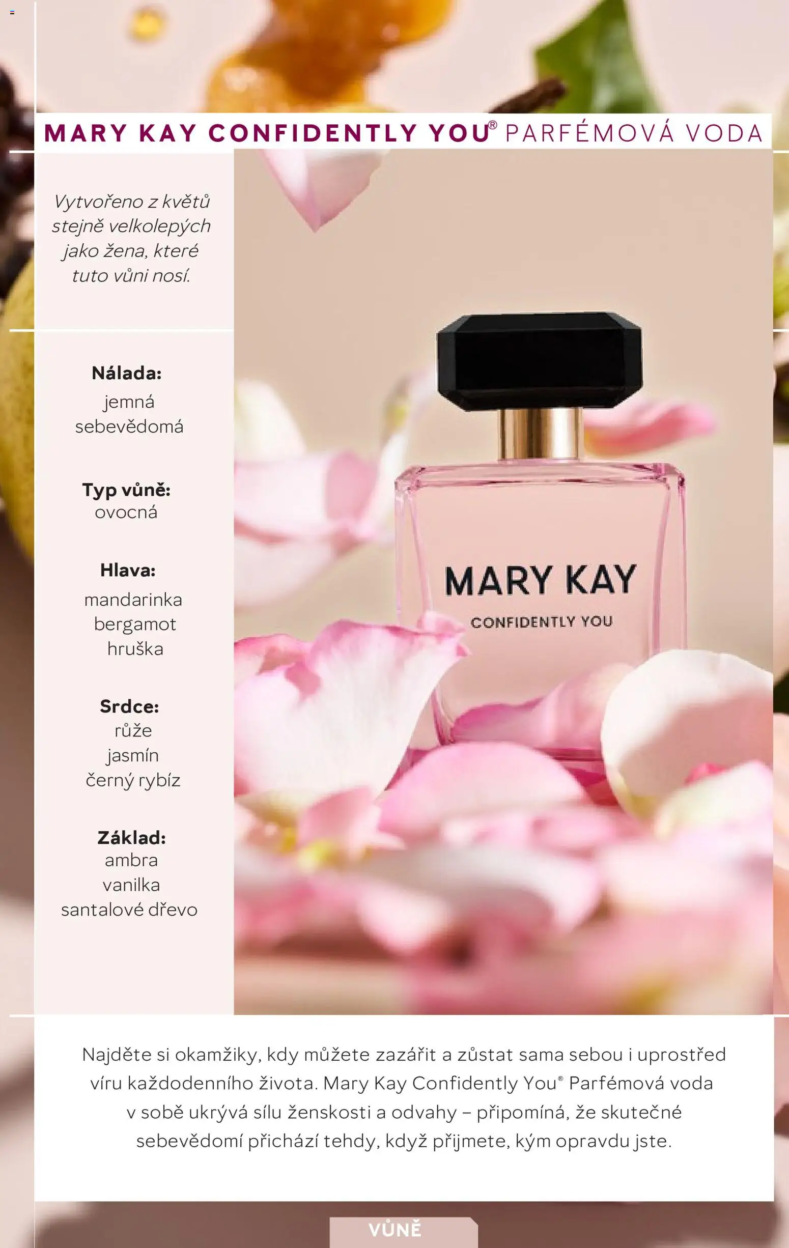 Mary Kay katalog - Vůně od 27.04.2026 | Strana: 17 | Produkty: Voda
