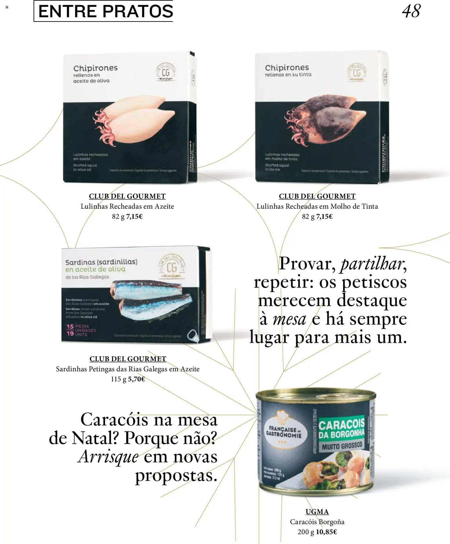El Corte Ingles folheto │ válido de 26.11.2025 | Página: 48 | Produtos: Azeite, Pratos, Sardinhas, Mesa