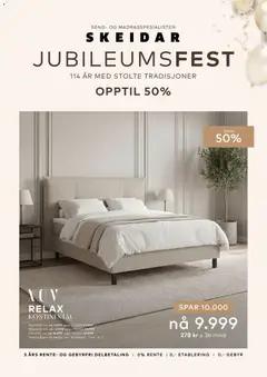 Forhåndsvisning av Skeidar Jubileumfest gyldig fra 03.03.2026