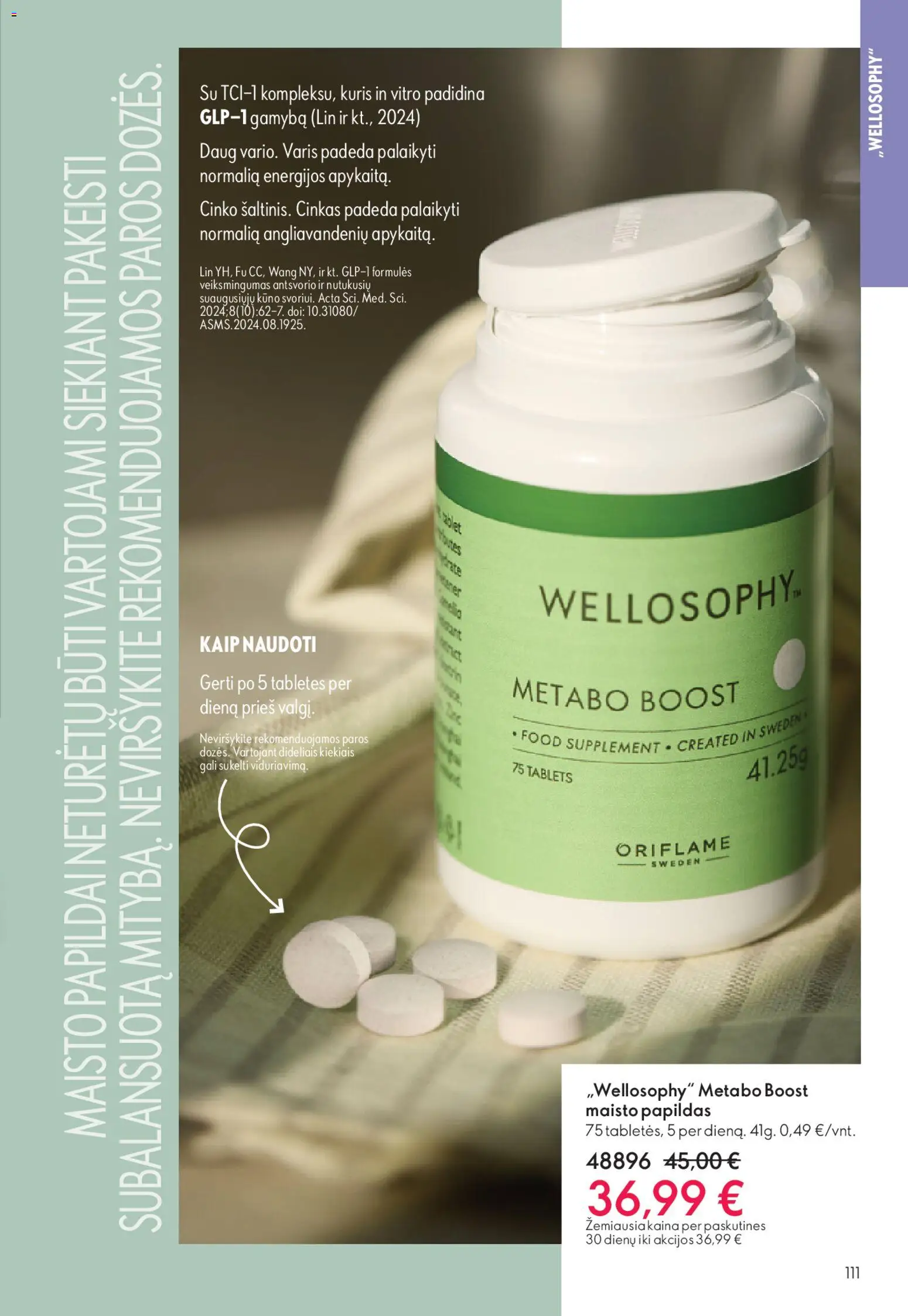 Oriflame akcijos nuo 31.12.2025 | Puslapis: 111