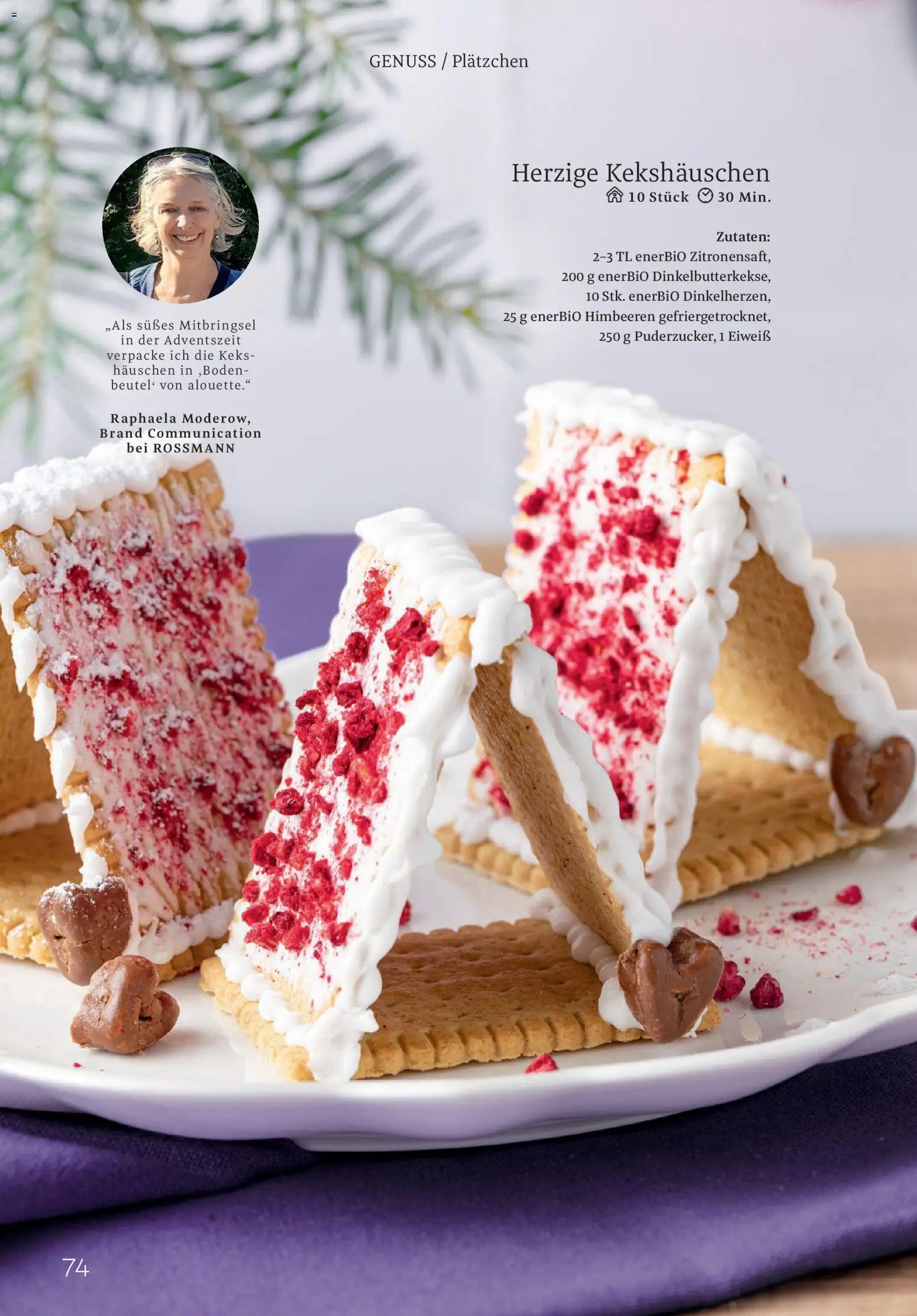 Rossmann Centaur – gültig ab 01.11.2025 | Seite: 74 | Produkte: Himbeeren, Butter