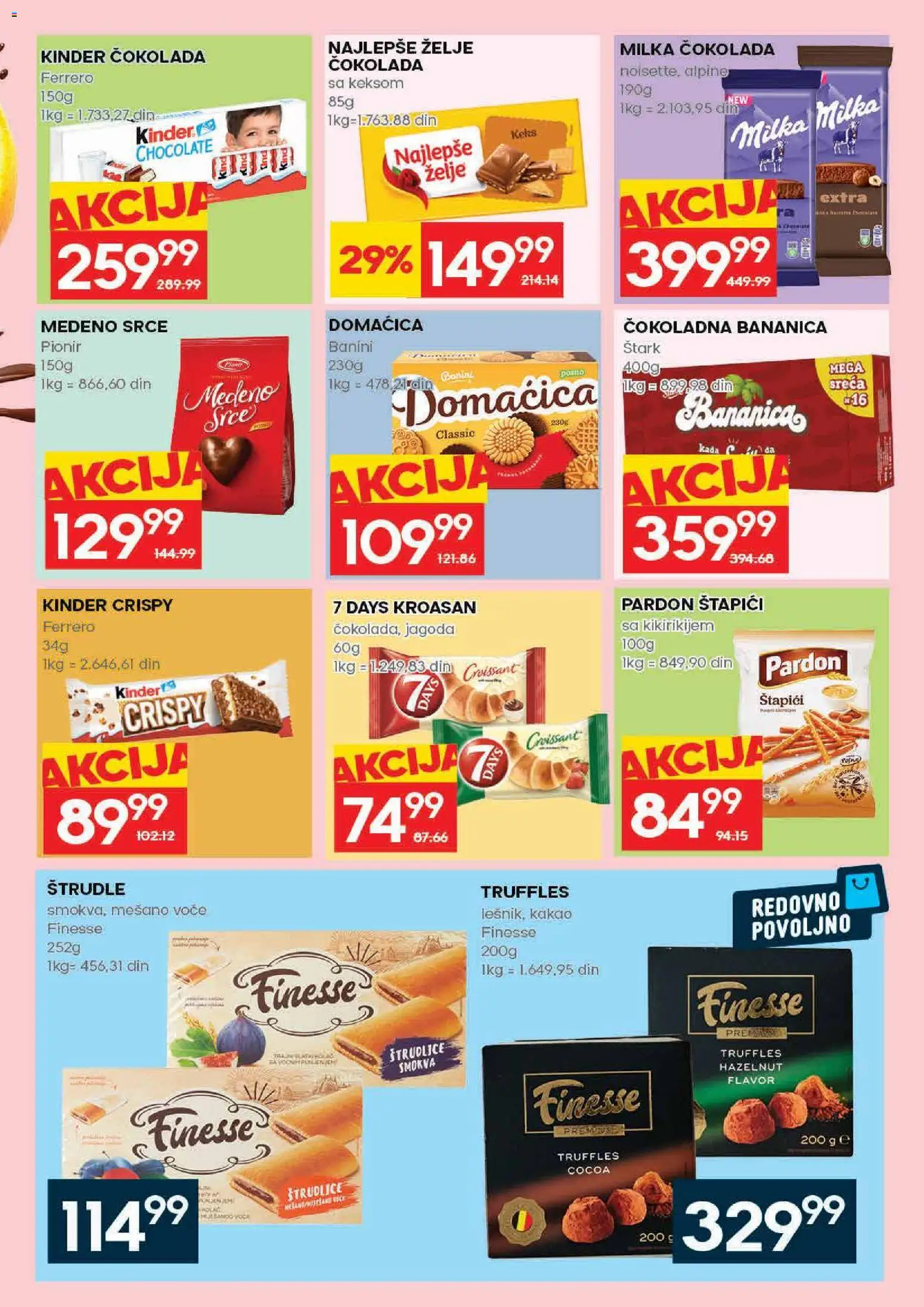 Roda katalog - važi od 16.04.2026 | Strana: 21 | Proizvode: Milka, Keks, Kroasan, Ferrero
