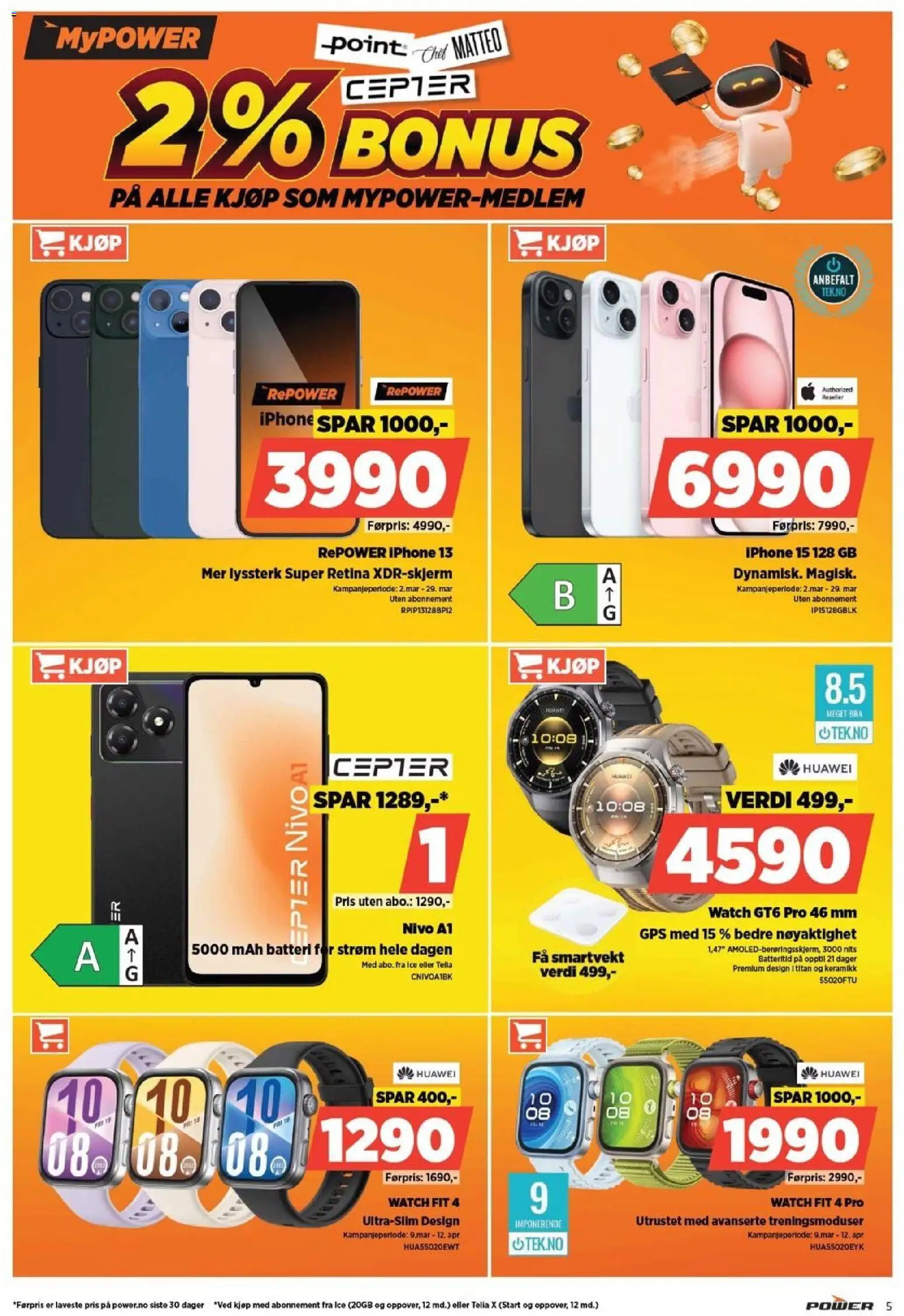 {H1} | Side: 5 | Produkter: GPS, Batteri