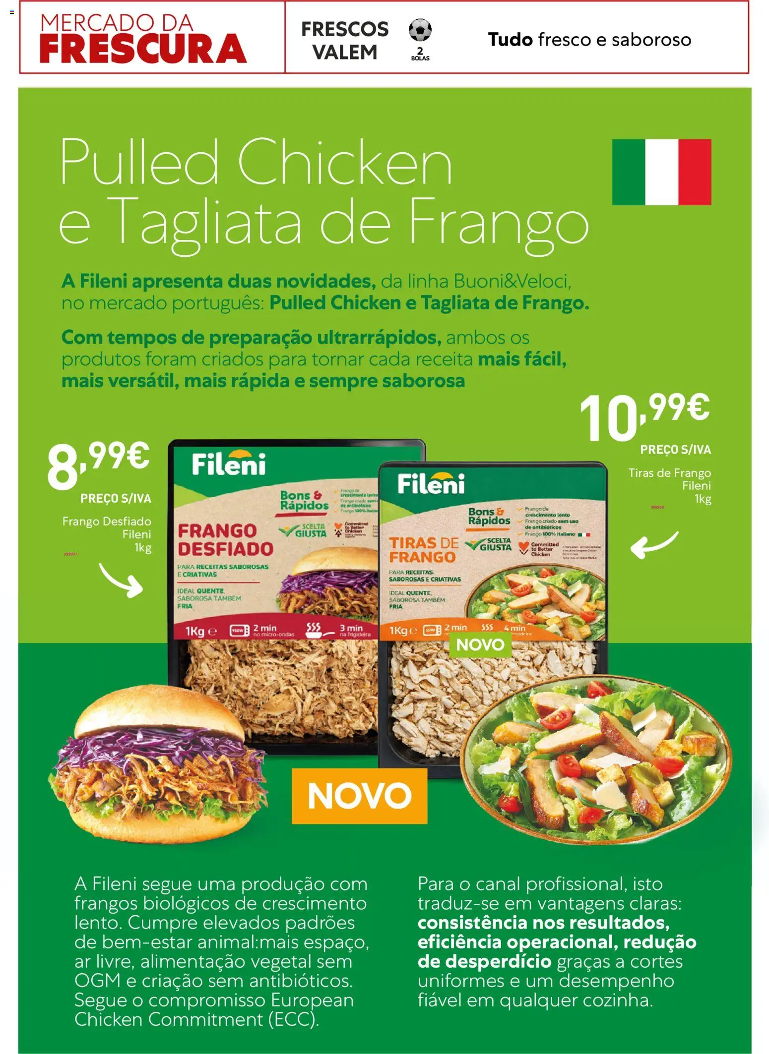 Recheio Horeca │ válido de 17.03.2026 | Página: 6 | Produtos: Frango, Frigideira, Microondas