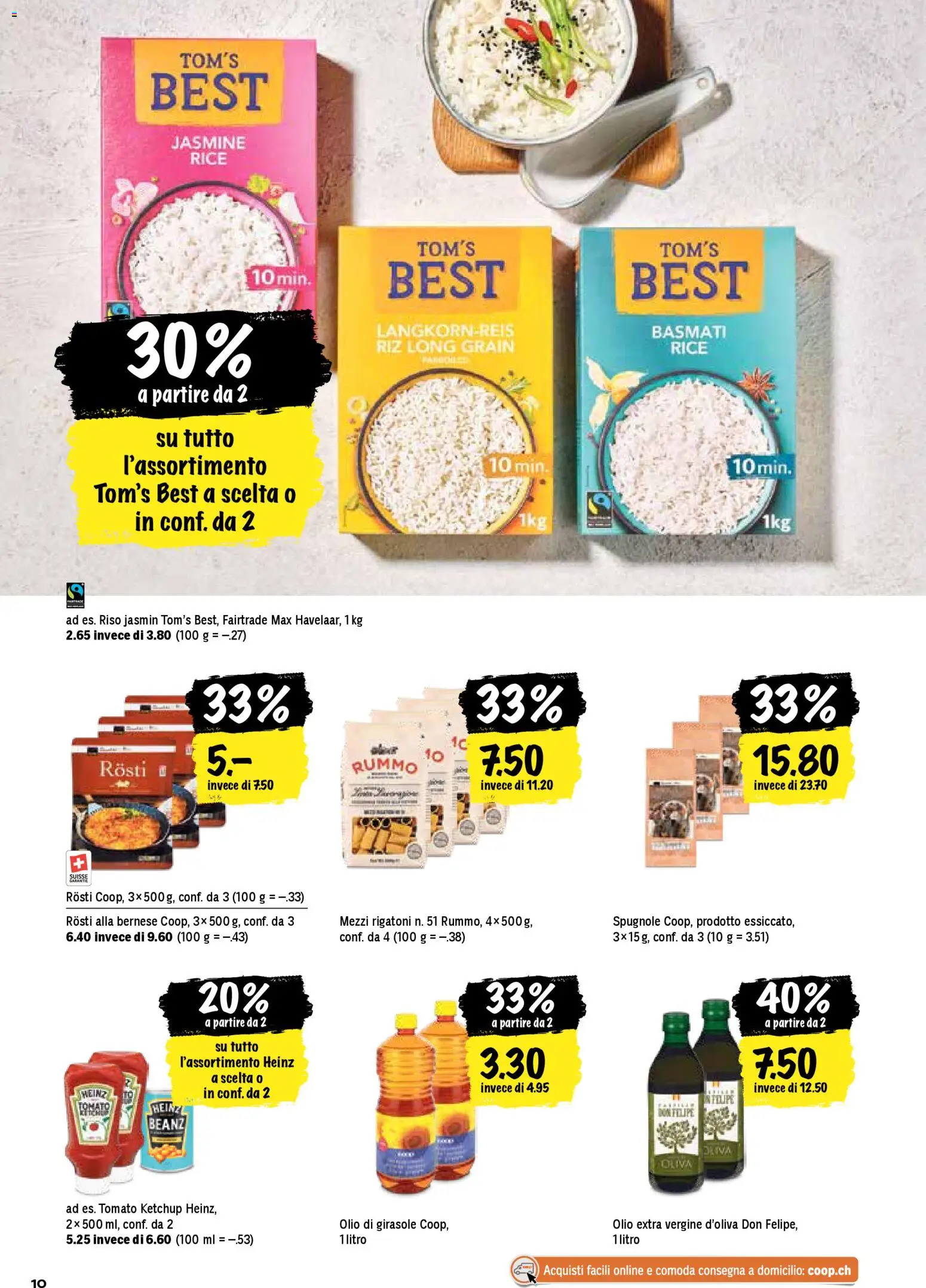 Coop - Una settimana di azioni – gültig ab 27.11.2025 | Seite: 10 | Produkte: Ketchup