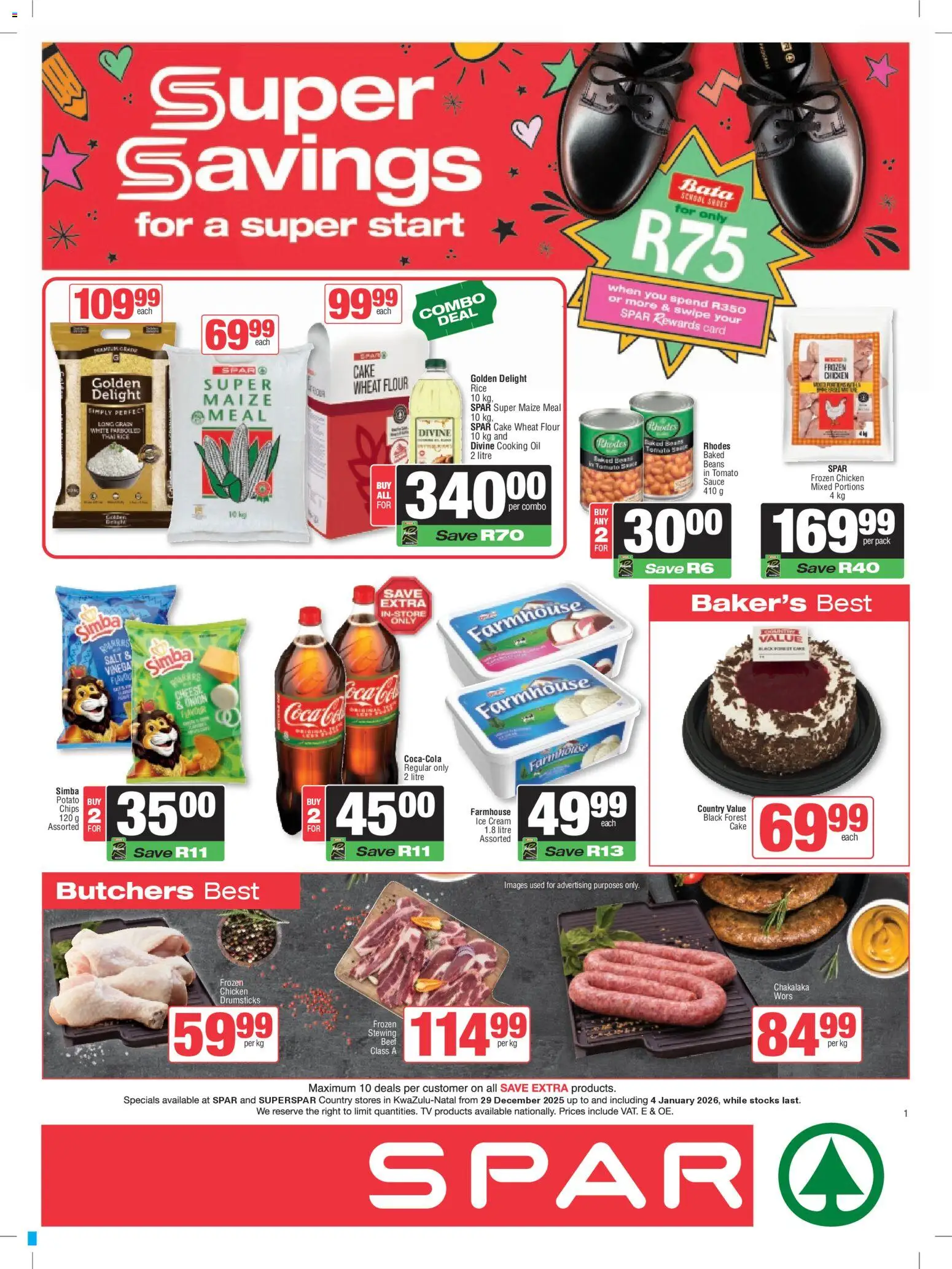 New Spar catalogue – valid from 29.12.2025 | Page: 1