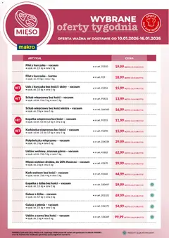 Pogląd oferty "Makro Gazetka - Wybrane oferty tygodnia w dostawie" - ważna od 10.01.2026