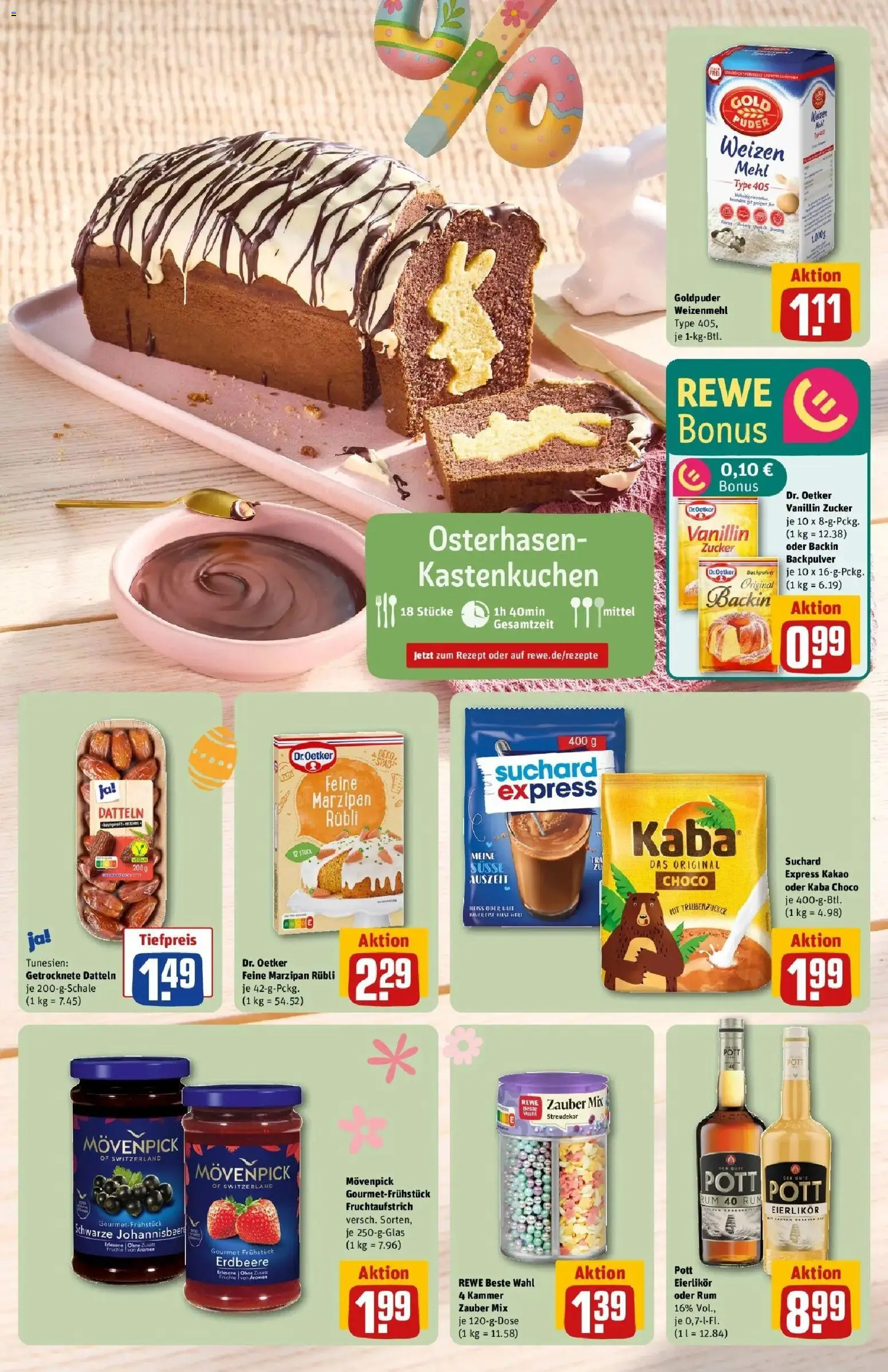 Rewe Prospekt Mannheim	 – gültig ab 15.03.2026 | Seite: 5 | Produkte: Mehl, Rum, Puder, Zucker
