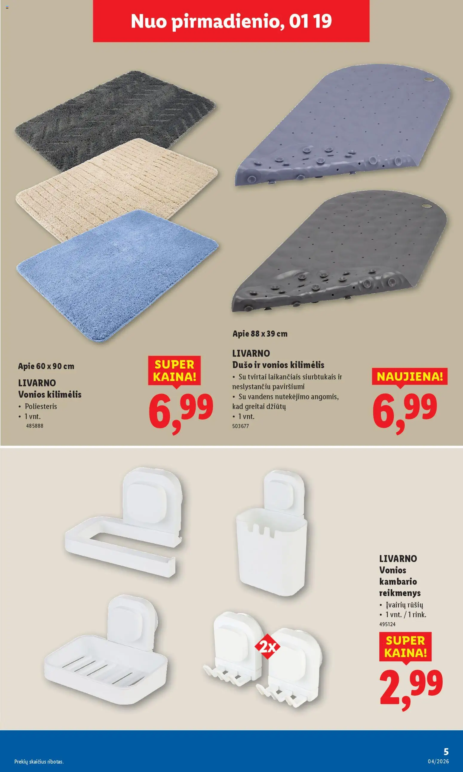 LIDL akcijos nuo 19.01.2026 | Puslapis: 5