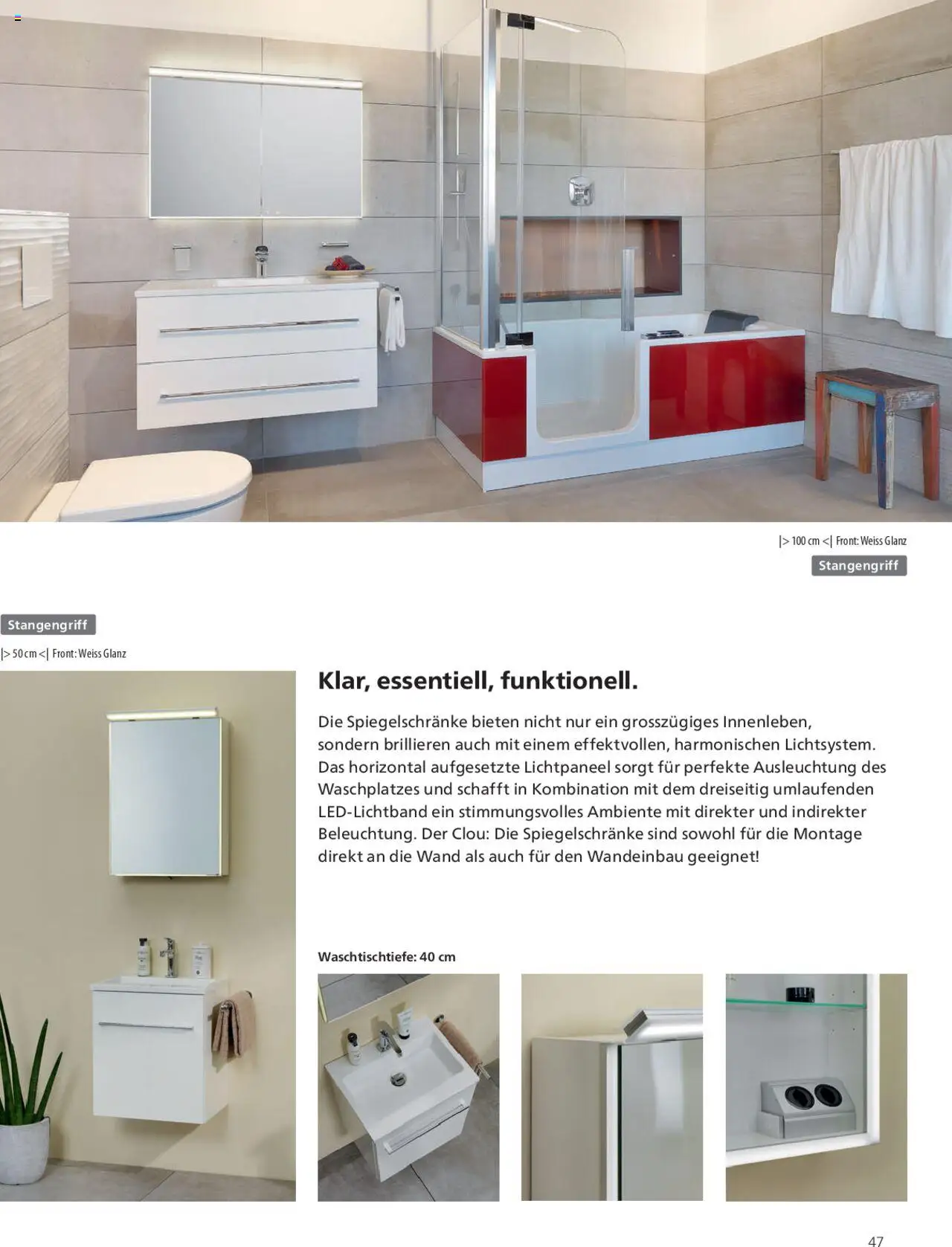 Fust Badezimmermagazin ab 05.05.2025 | Seite: 47