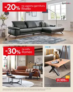 Lesnina XXXL dnevne sobe - pregled Lesnina XXXL kataloga - važi od 13.10.2025 | Strana: 2 | Proizvode: Sofa, Ugaona garnitura