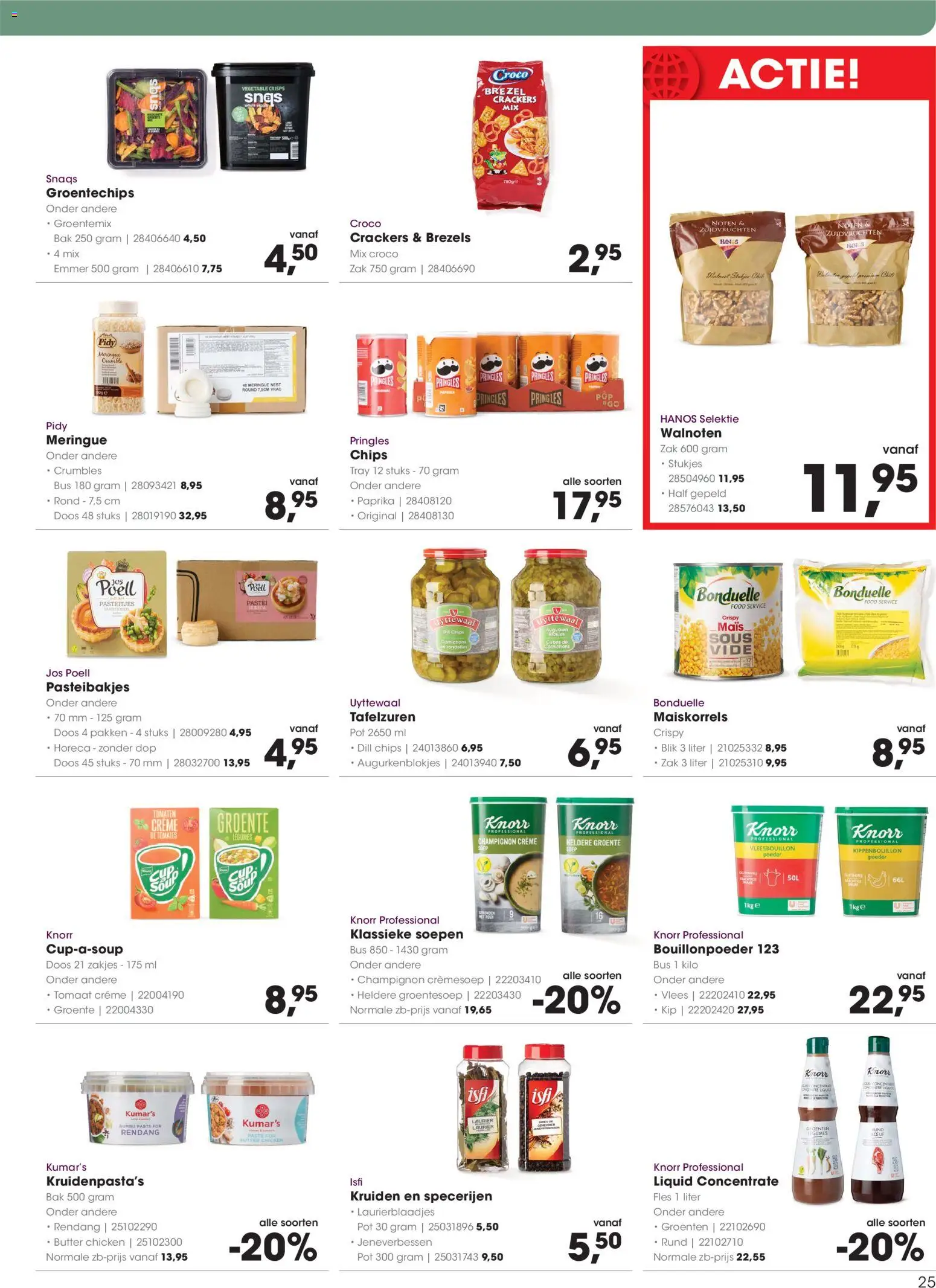 {H1} | Pagina: 25 | Producten: Chips, Fles, Zak, Kip