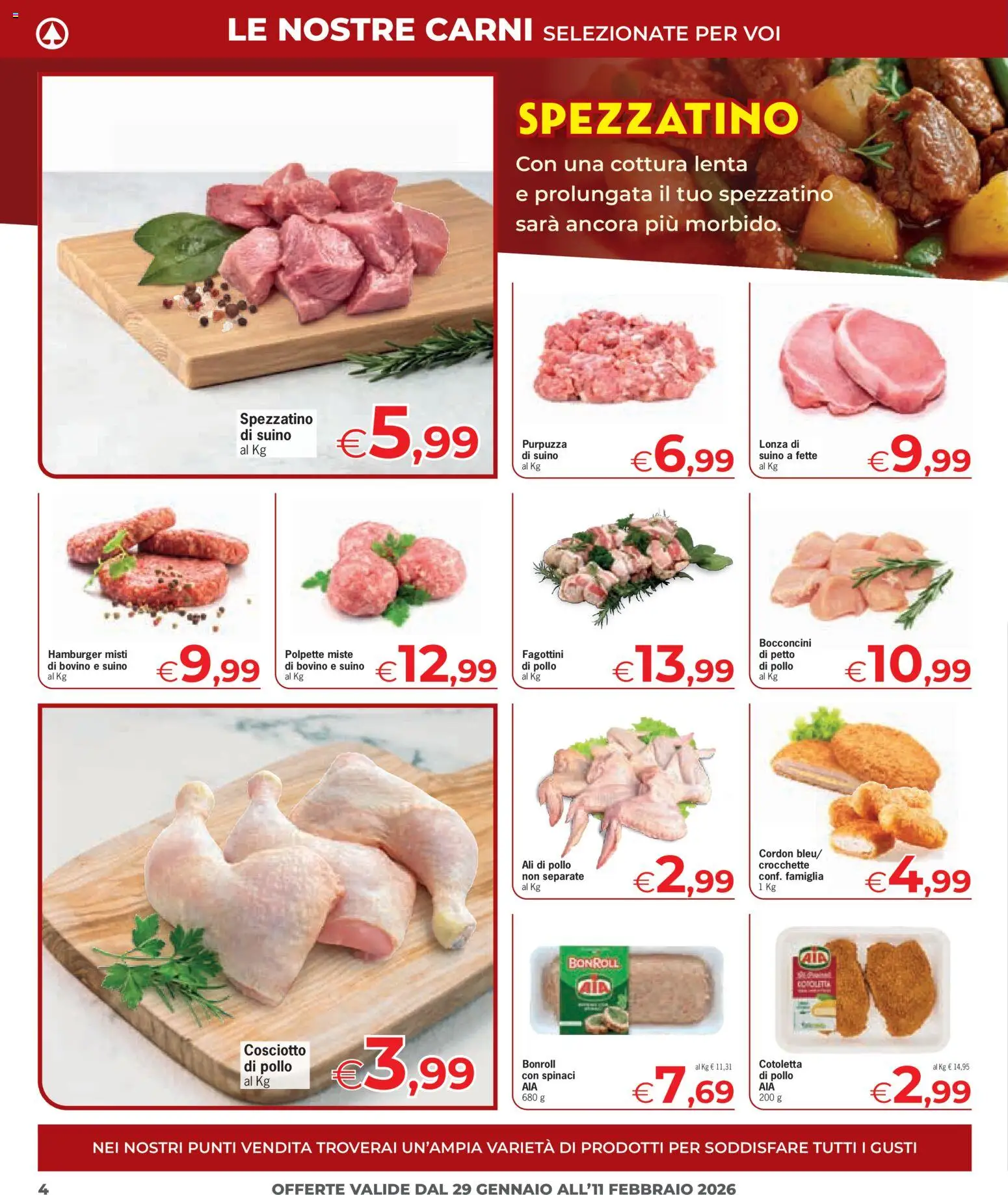 Volantino Eurospar del 29.01.2026 | Pagina: 4