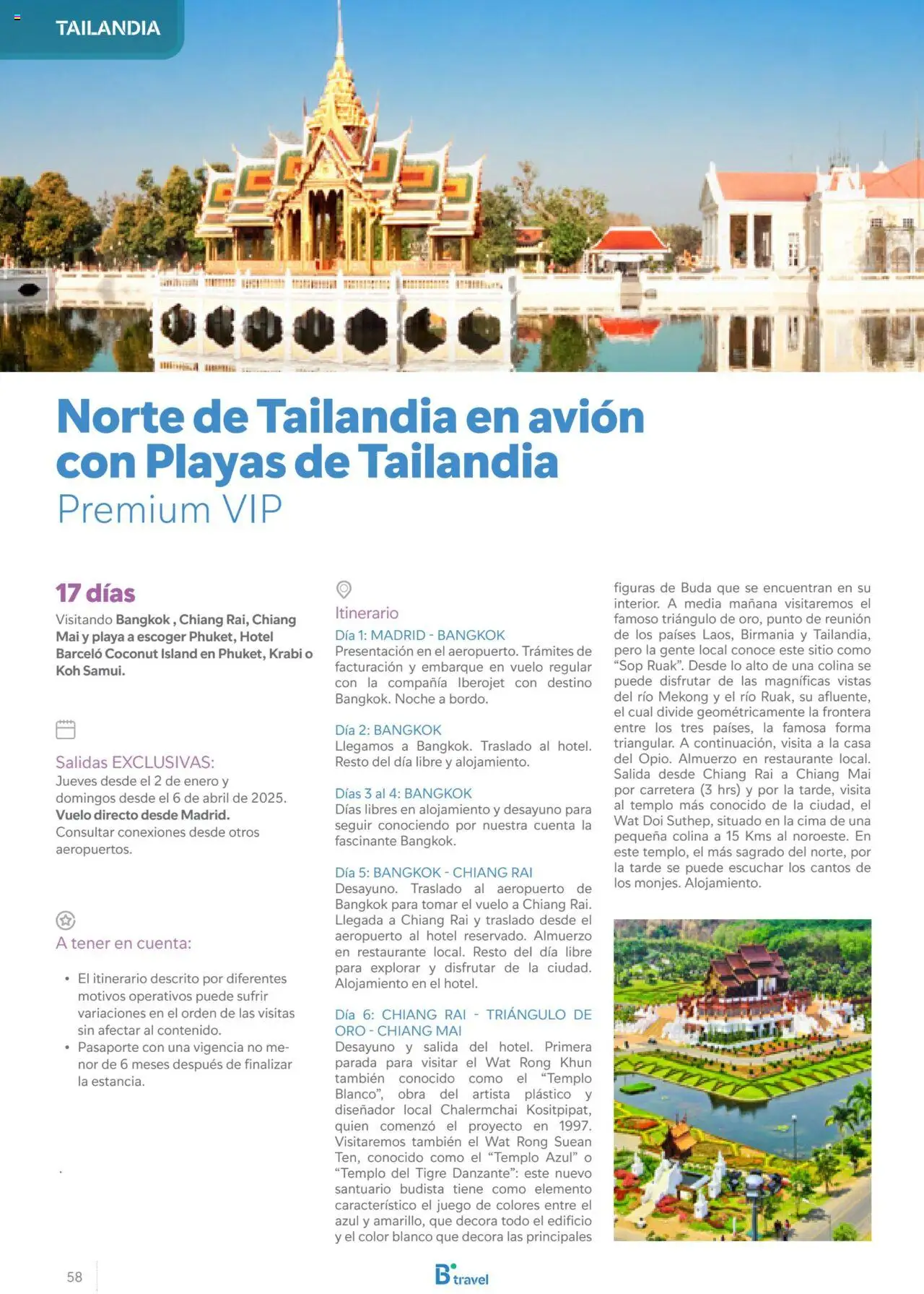 B the travel brand Asia 2025 │ válido desde el 15.11.2024 | Página: 58