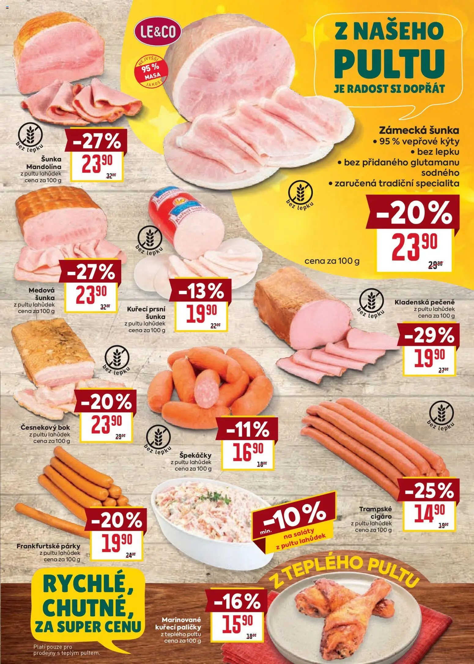 Billa Velký leták od 10.12.2025 | Strana: 11 | Produkty: Saláty, Špekáčky, Mandolína, Kuřecí paličky