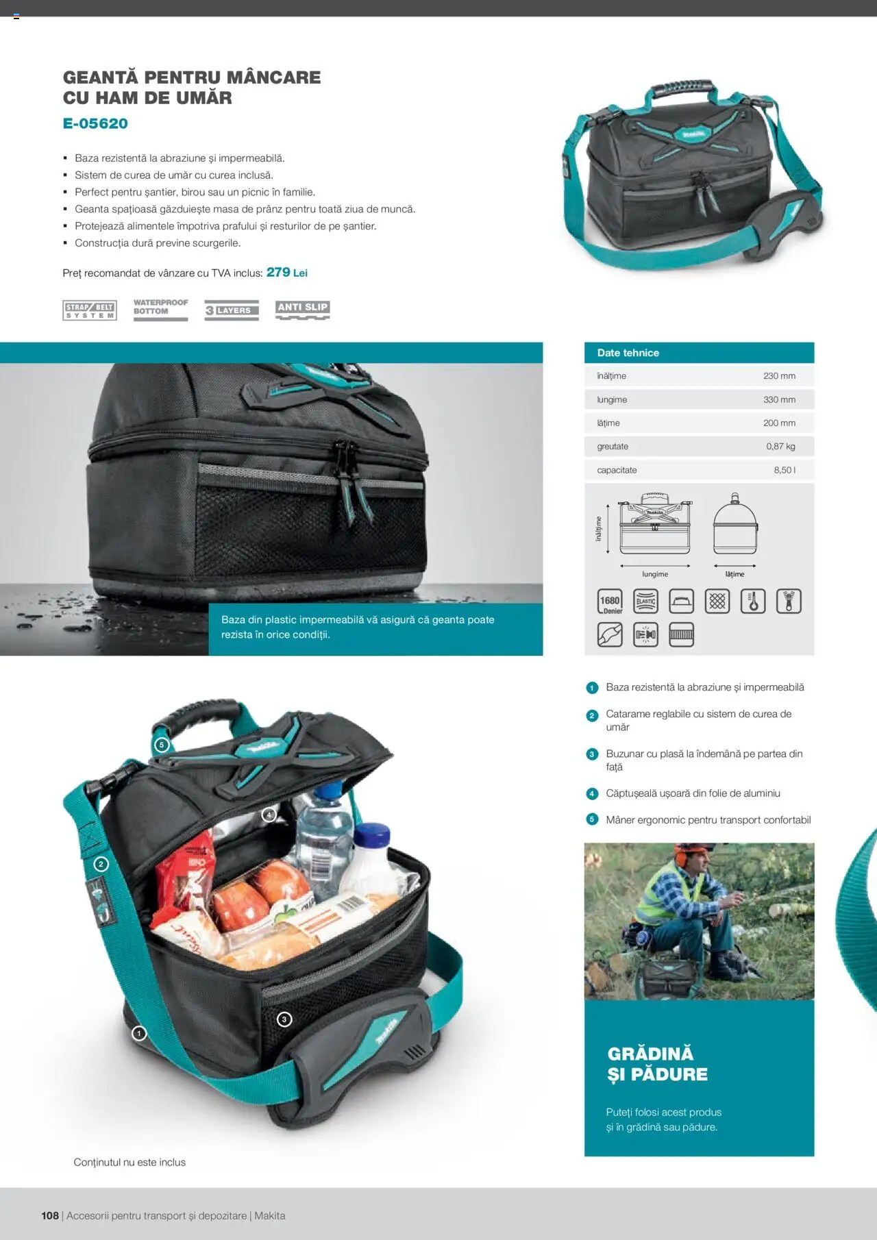 Noul catalog Makita – valabil de la 06.09.2021 | Pagină: 108