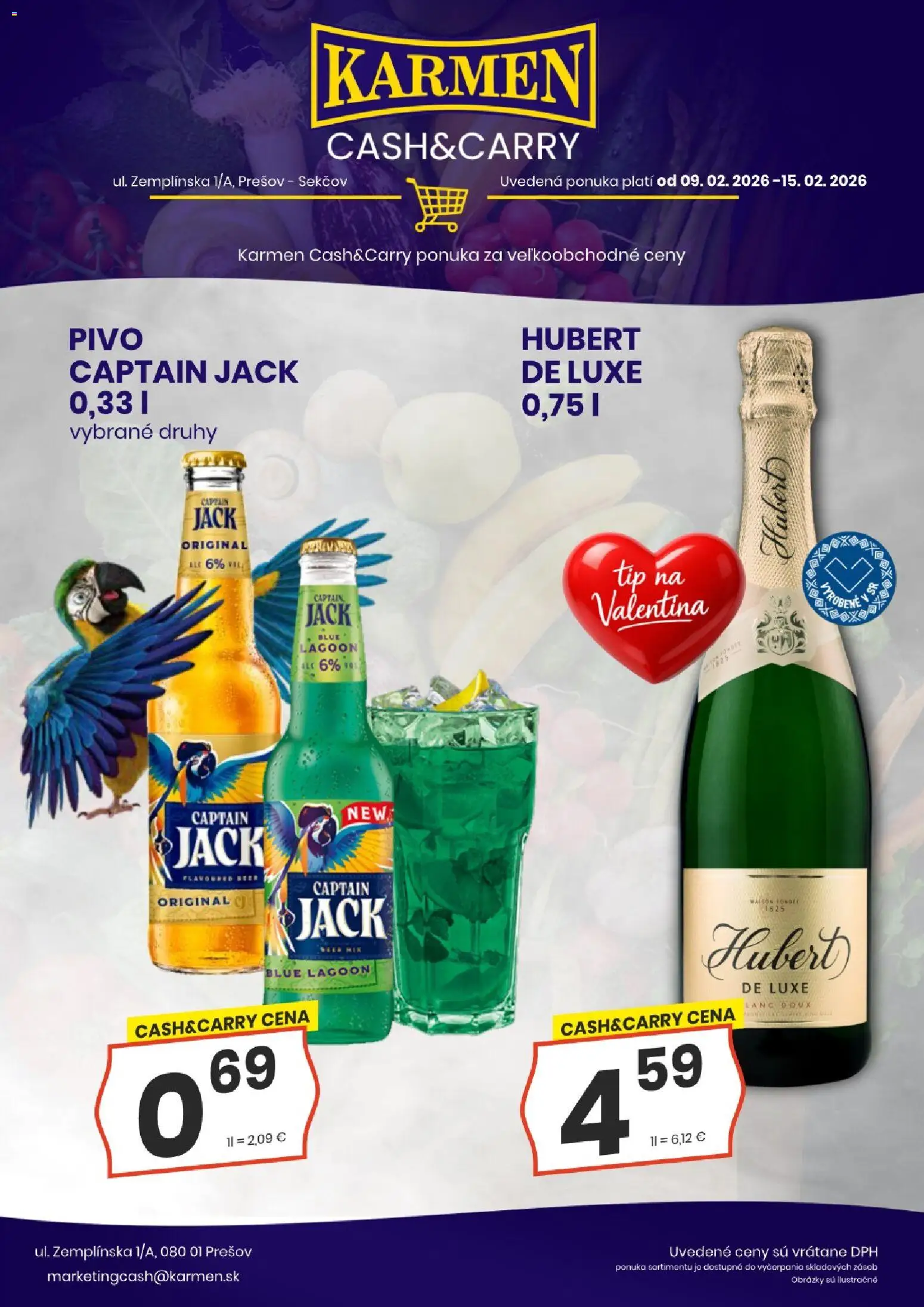 Nové KARMEN CBA akcie – leták je platný od 09.02.2026 | Strana: 4