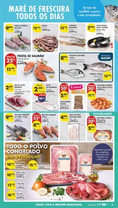Pré-visualização PEIXE ESPADA PRETO INTEIRO, 800g-1,5kg Fresco válido de 25.11.2025 | Página: 5