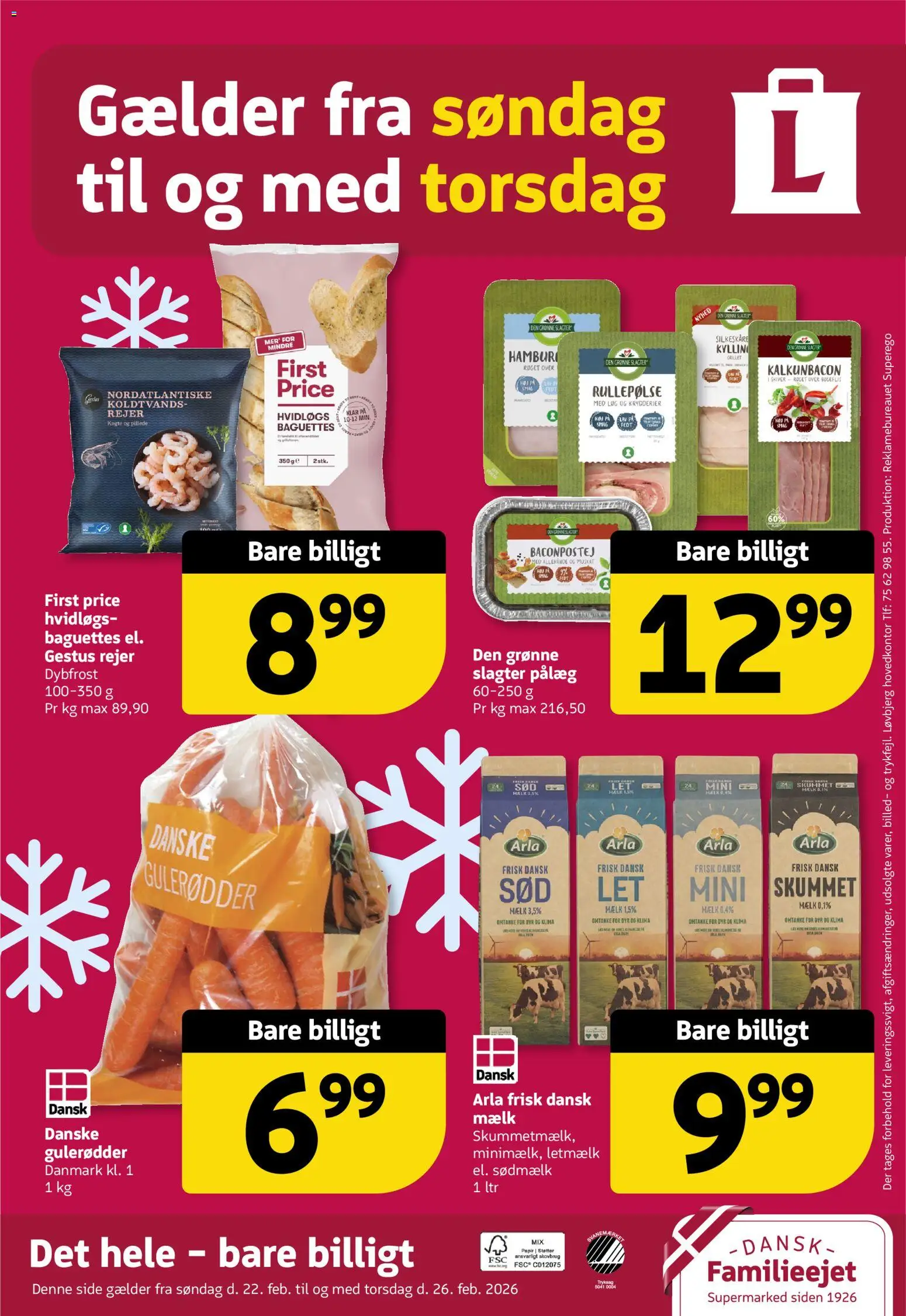 Løvbjerg tilbudsavis – gyldig fra 20.02.2026 | Side: 32 | Produkter: Mælk, Gulerødder, Rullepølse, Jogo de ferramentas