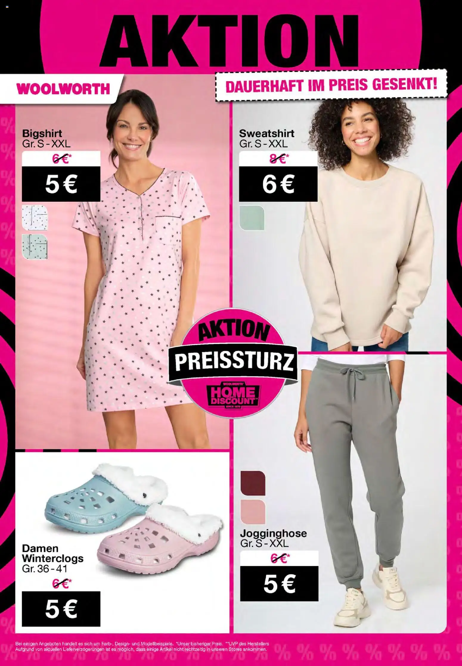 Woolworth Prospekt 	 – gültig ab 07.11.2025 | Seite: 42 | Produkte: Jogginghose, Sweatshirt