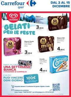 Anteprima del volantino Carrefour Iper Speciale gelati catalogo valido a partire dal 02.12.2025