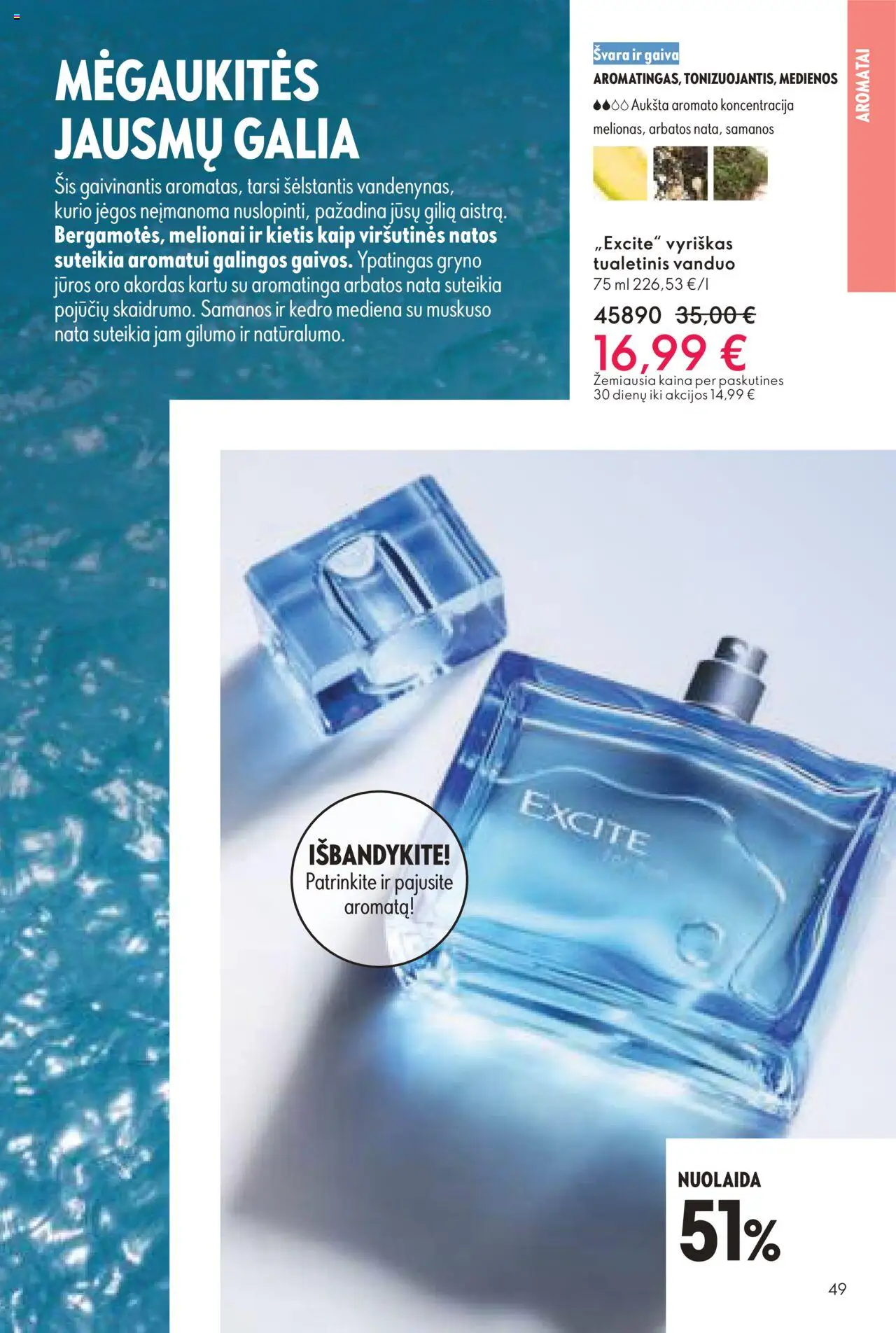 Oriflame - Katalogas 12 2025│galioja nuo 24.08.2025 | Puslapis: 49 | Prekių: Tualetinis vanduo