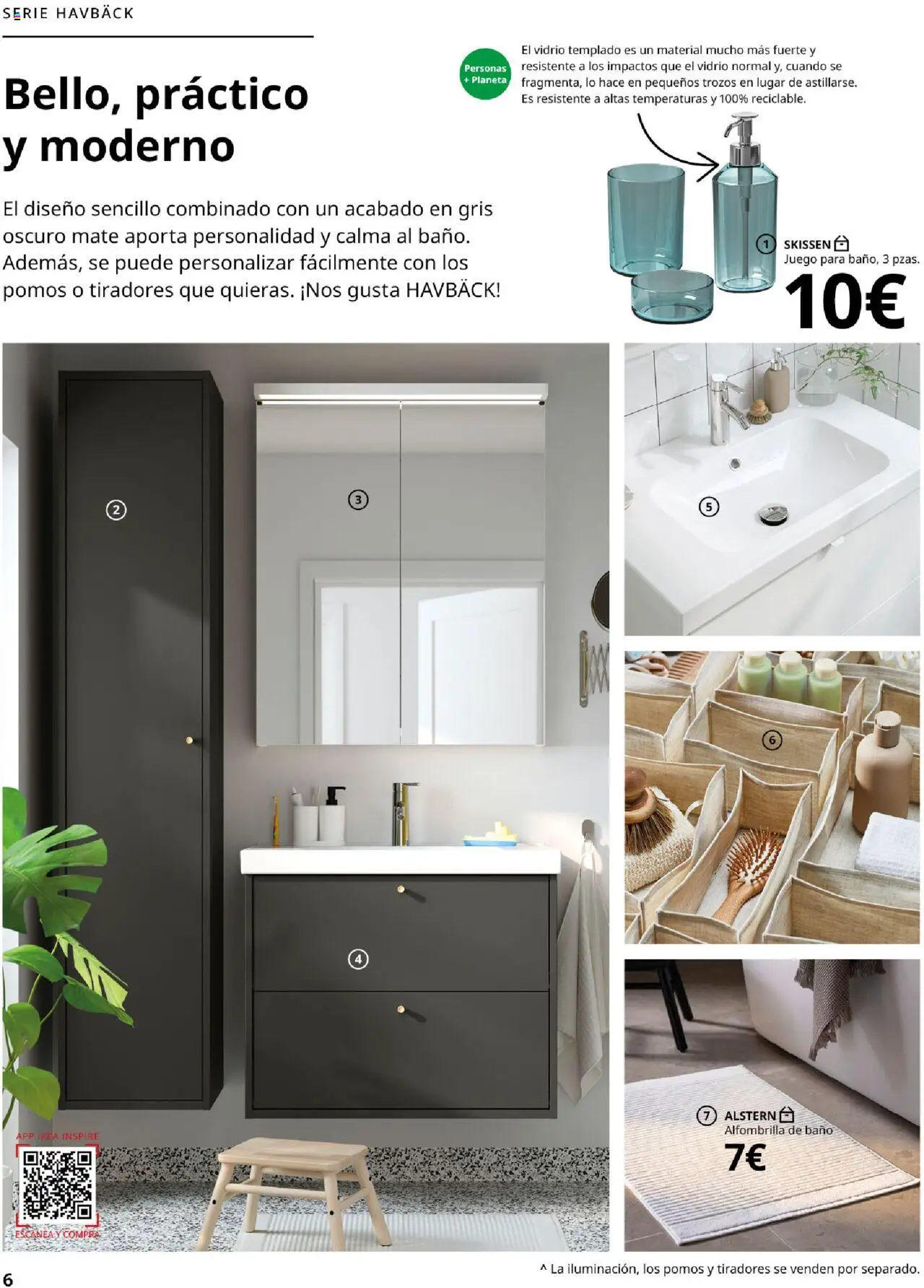 Catálogo IKEA Baños │ válido desde el 04.02.2025 | Página: 6 | Productos: Alfombrilla, Baño
