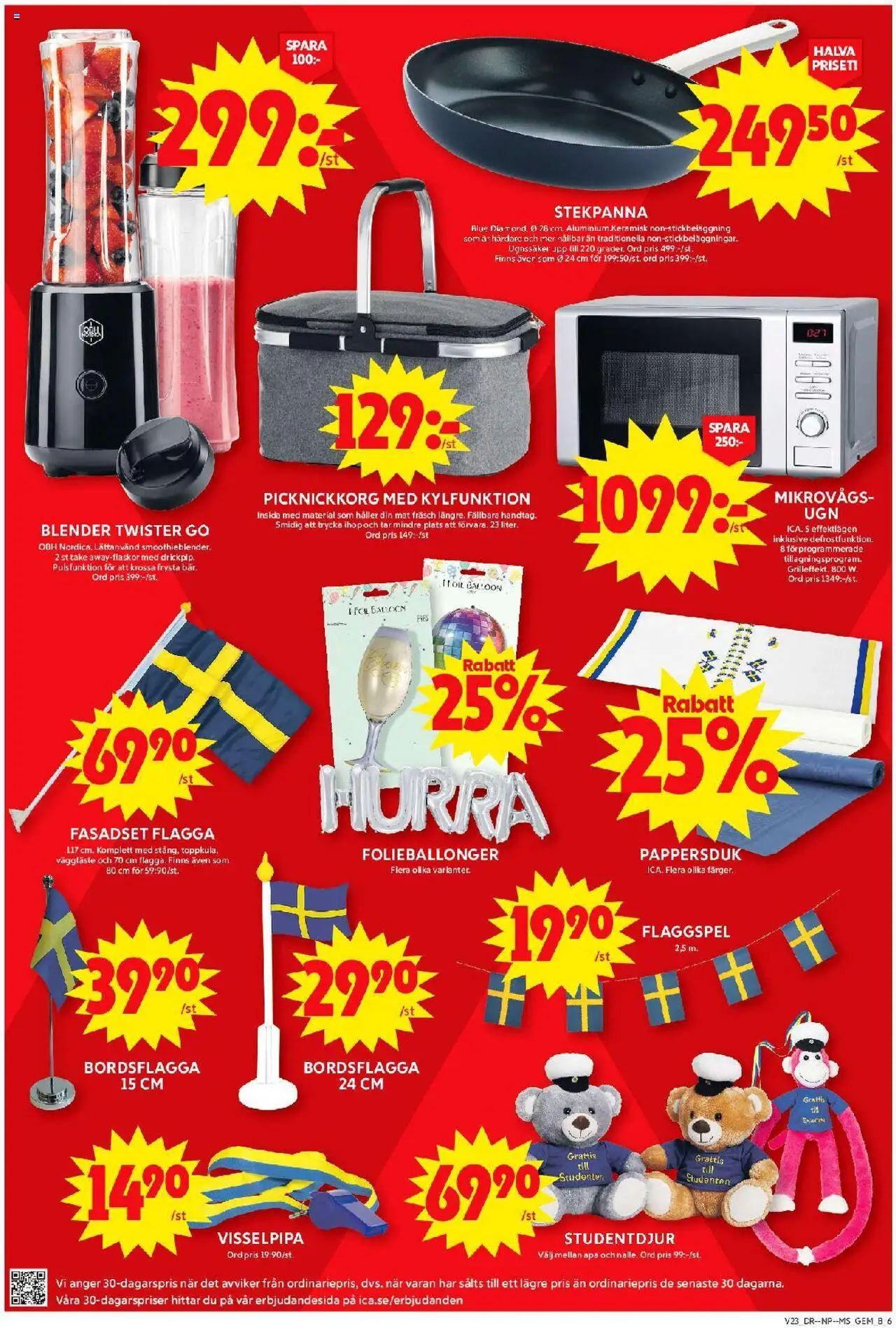 ICA Maxi reklamblad aktuell från 02.06.2025 | Sida: 14 | Produkter: Gem, Blender, Stekpanna