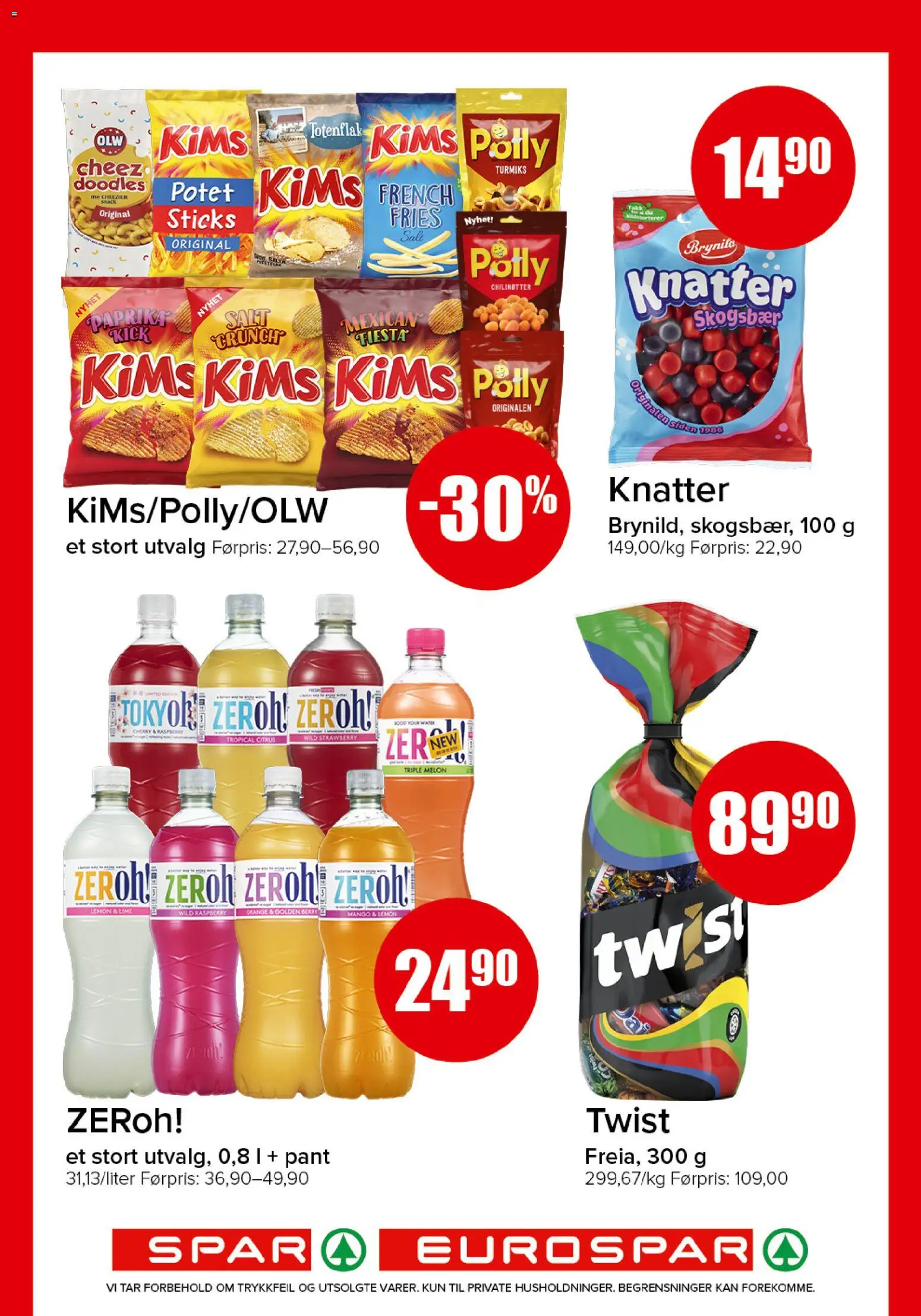 {H1} | Side: 11 | Produkter: Snacks, Paprika, Lime, Mix fructe