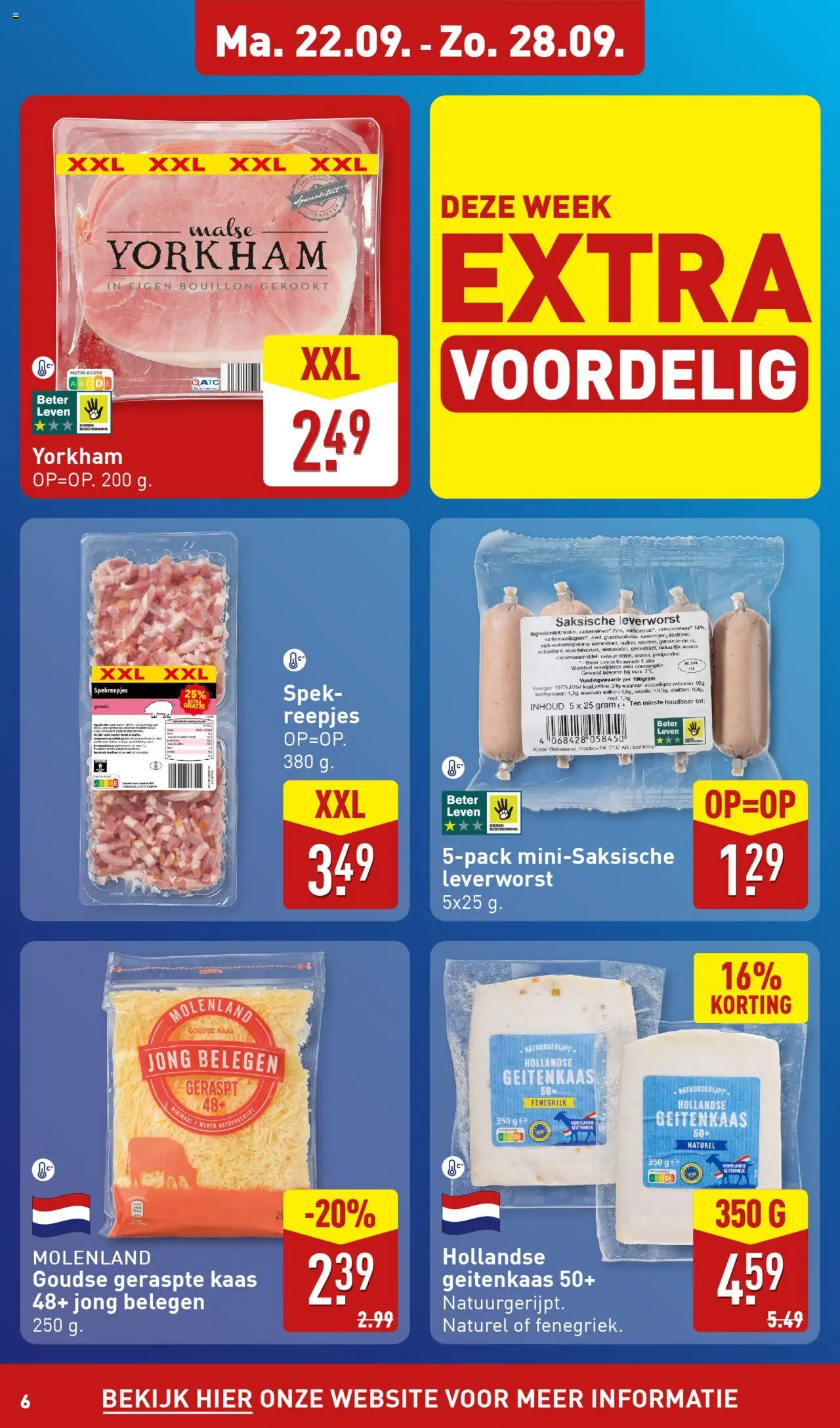  | Pagina: 6 | Producten: Fogyasztásmérő, Kaas, Citrompótló tabletta