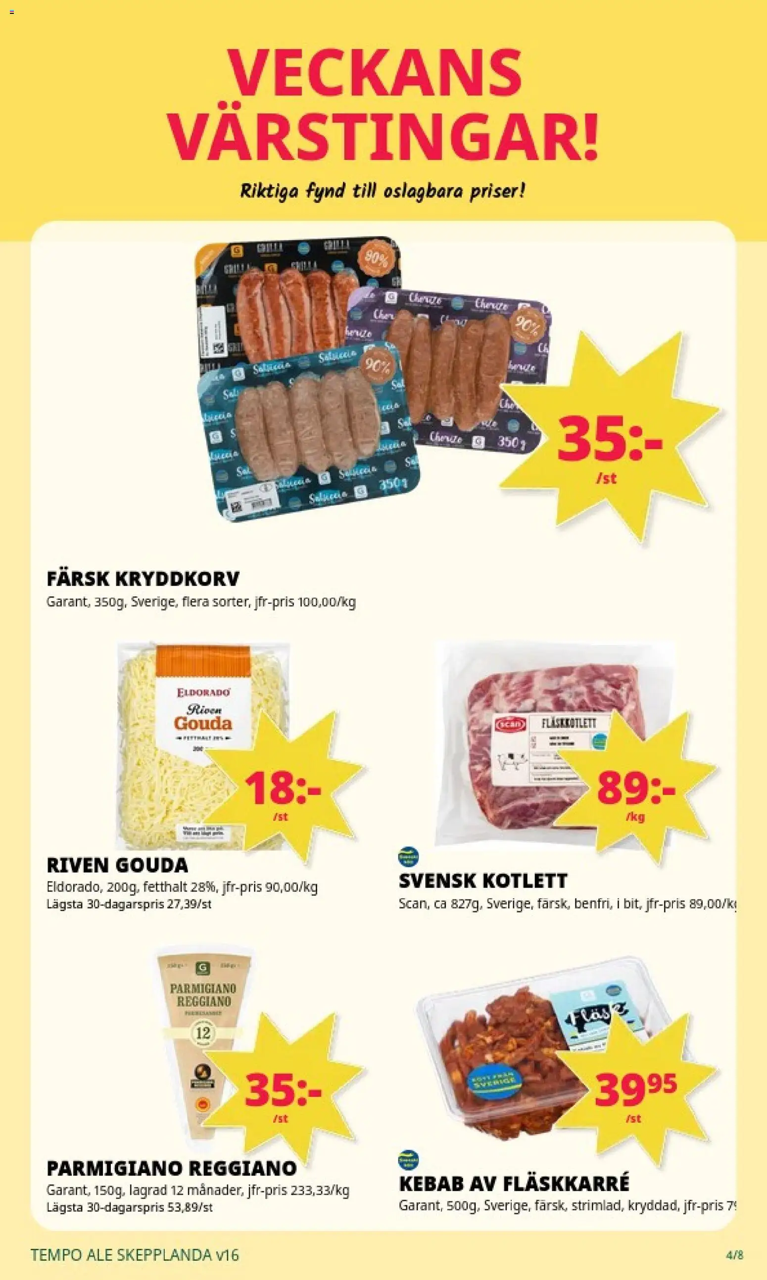 Tempo reklamblad aktuell från 12.04.2026 | Sida: 4