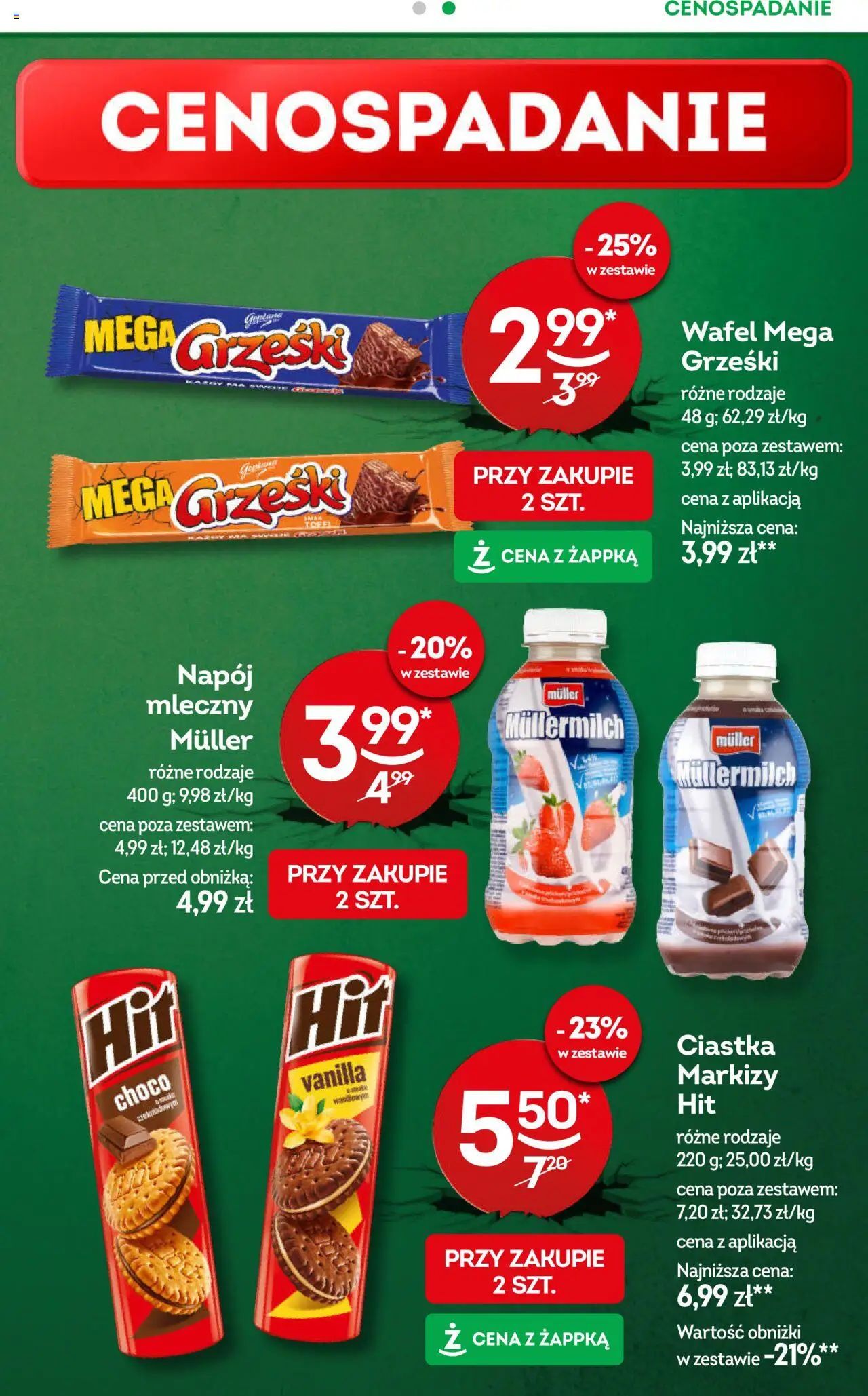 Żabka Gazetka od 24.09.2025 | Strona: 11 | Produkty: Ciastka
