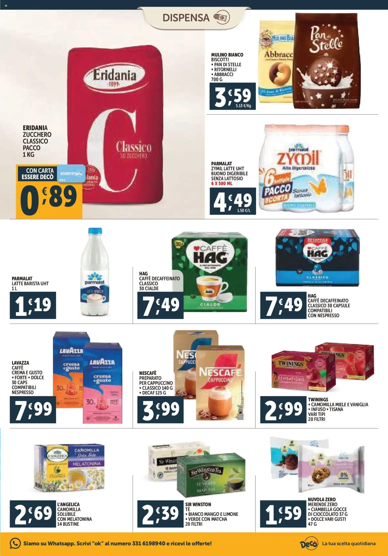 Volantino Decò del 07.11.2025 | Pagina: 11 | Prodotti: Caffè, Limone, Mango, Lavazza