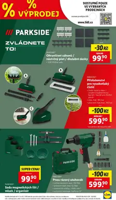 Lidl leták - Spotřební zboží od 14.07.2025 | Strana: 15 | Produkty: Ohraničení záhonů, Parkside, Vysokotlaký čistič, Kartáč