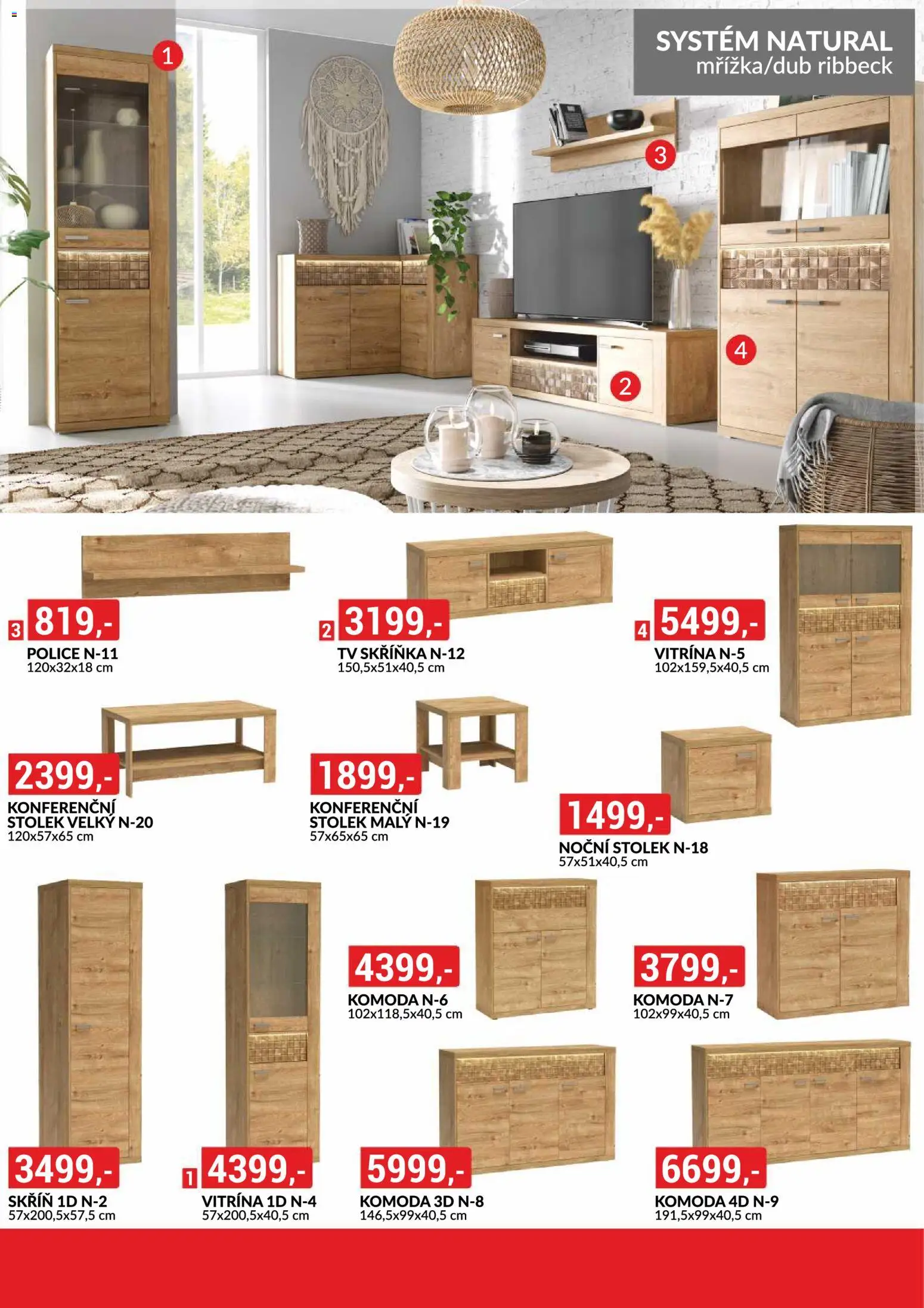 BAUMAX leták - Zařiďte si bydlení od 01.01.2026 | Strana: 28 | Produkty: Tv, Komoda, Noční stolek, Skříňka