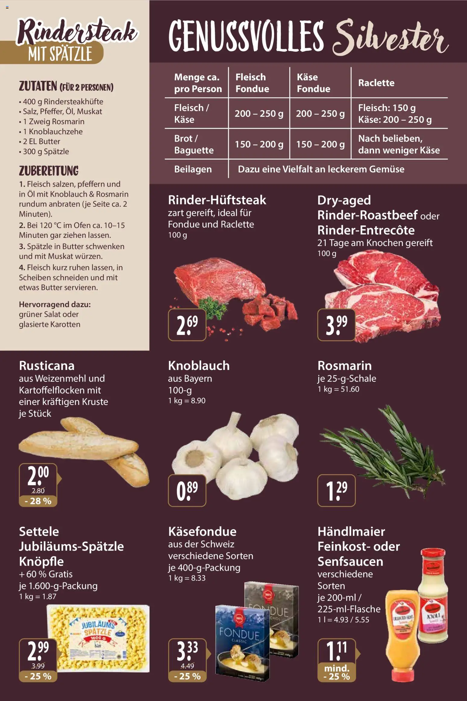 V-Markt - Feinkostbeilage 2025 – gültig ab 04.12.2025 | Seite: 12 | Produkte: Butter, Käse, Baguette, Knoblauch