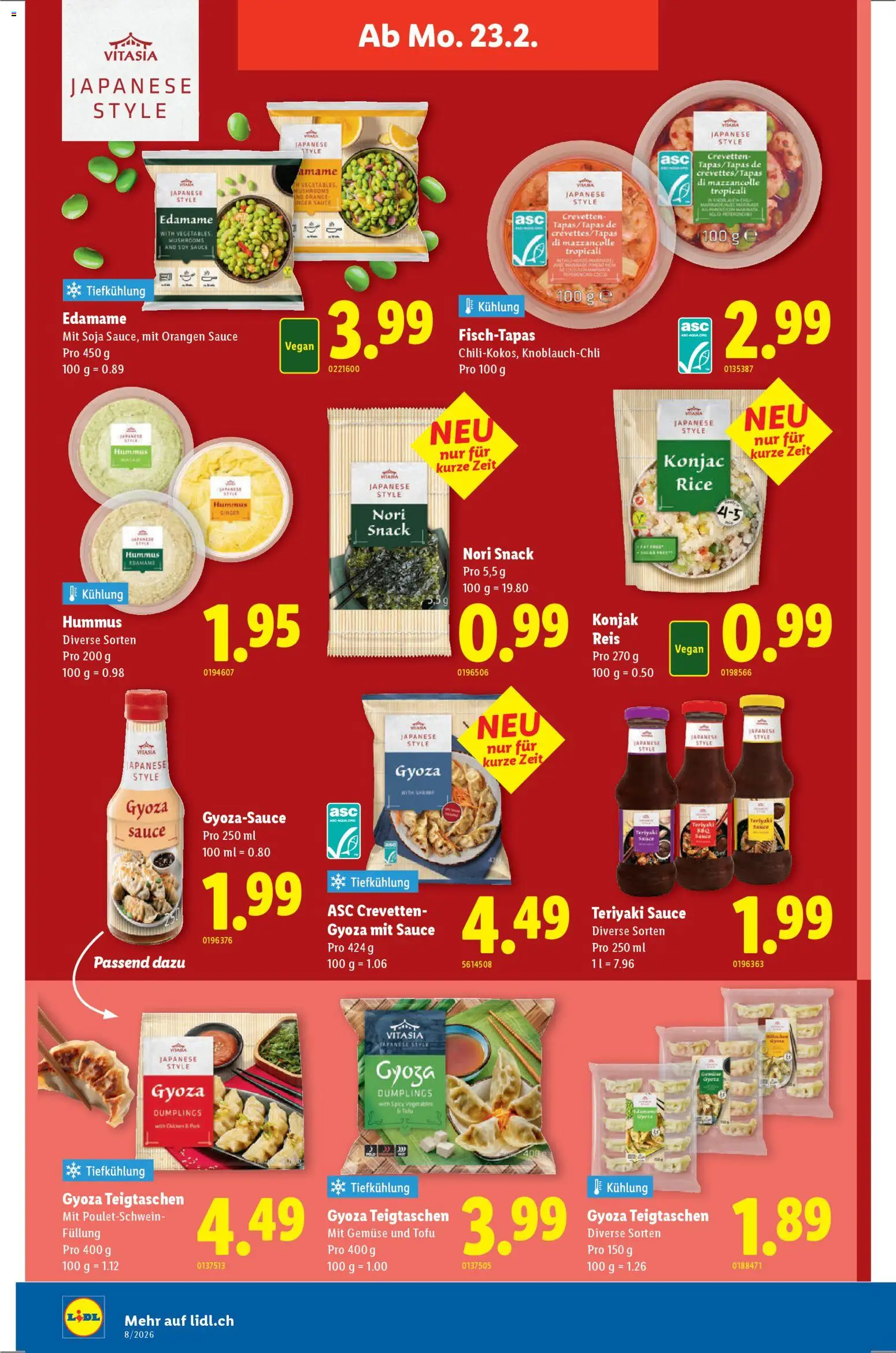 Lidl Aktionen – gültig ab 19.02.2026 | Seite: 24 | Produkte: Orangen, Reis, Gemüse