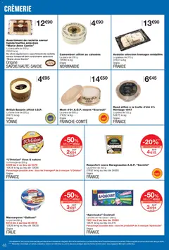 Monoprix - Prévisualisation de Monoprix catalogue valide à partir de 16.12.2025 | Page: 48 | Produits: Plateau, Mont d'or, Médailles, Camembert