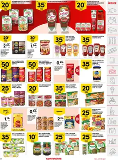 Pré-visualização Continente folheto válido de 10.03.2026 | Página: 29 | Produtos: Atum, Orégãos, Carne, Tomate