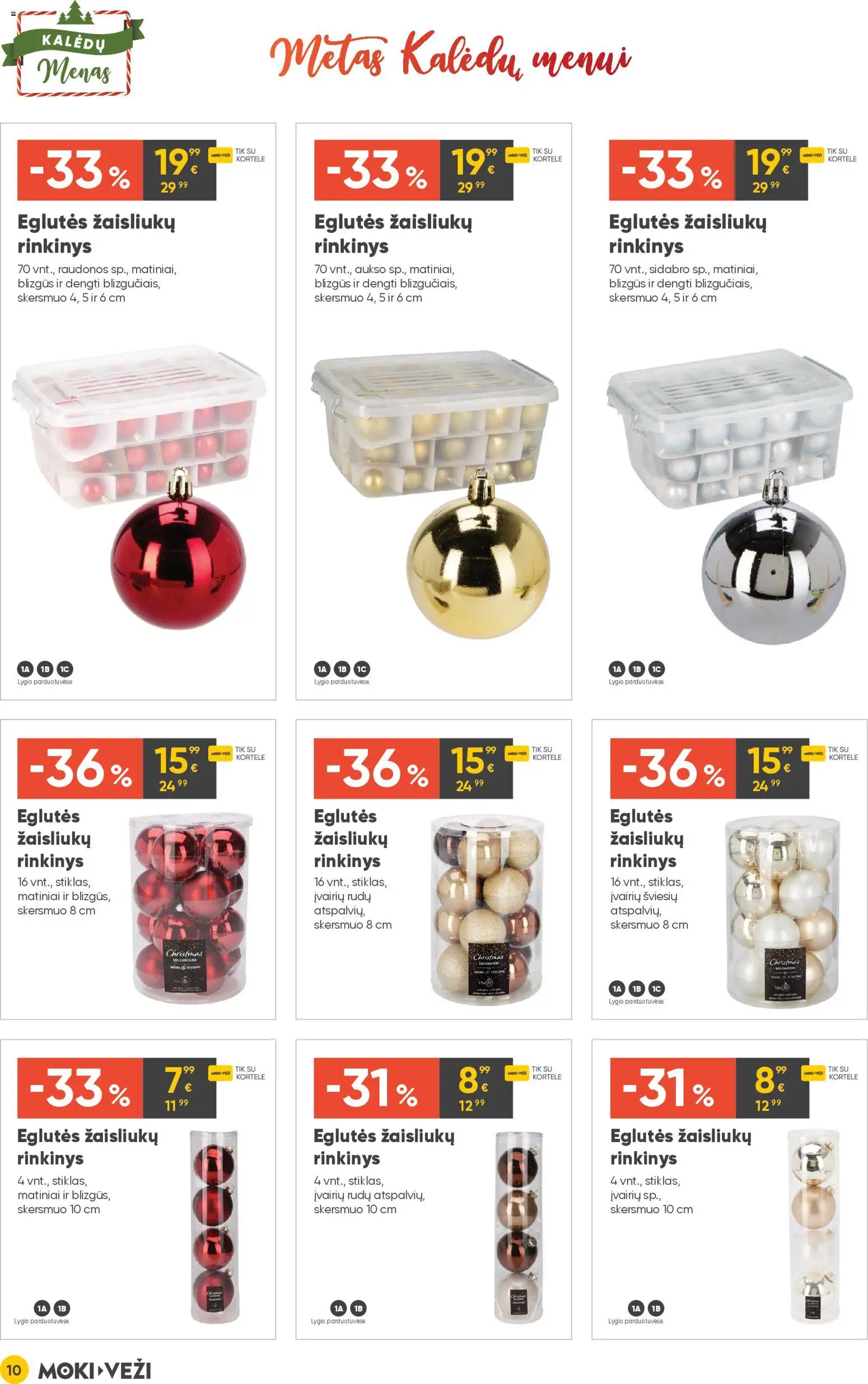 MOKI VEŽI akcijos nuo 13.11.2025 | Puslapis: 10
