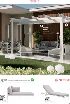 Anteprima del volantino Catalogo Giardino 2025 Leroy Merlin valido a partire dal 02.06.2025 | Pagina: 17 | Prodotti: Top, Lettino, Divano, Tavolo